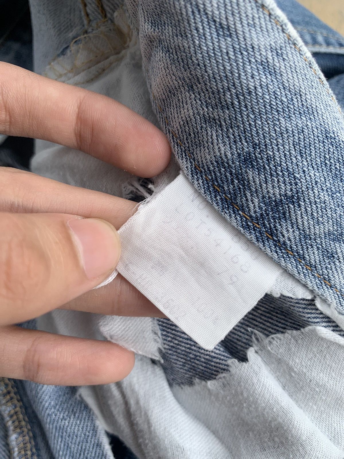 Japanese Brand × Vintage GO GETTER SELVEDGE DISTRESSED DENIM Size US 31 - 7 Thumbnail