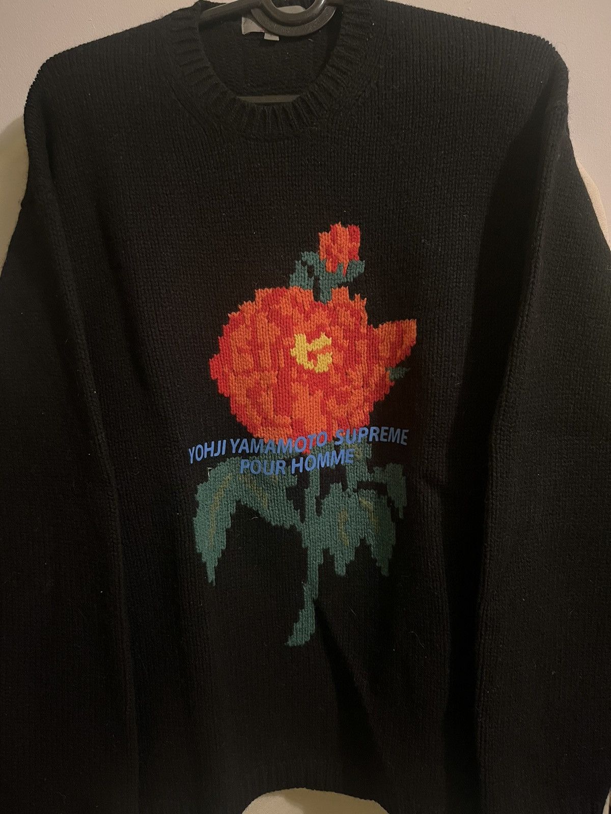 【試着のみ】Supreme Yohji Yamamoto Sweater Supreme Yohji Yamamoto TEKKEN™ Sweater (FW22) - $268