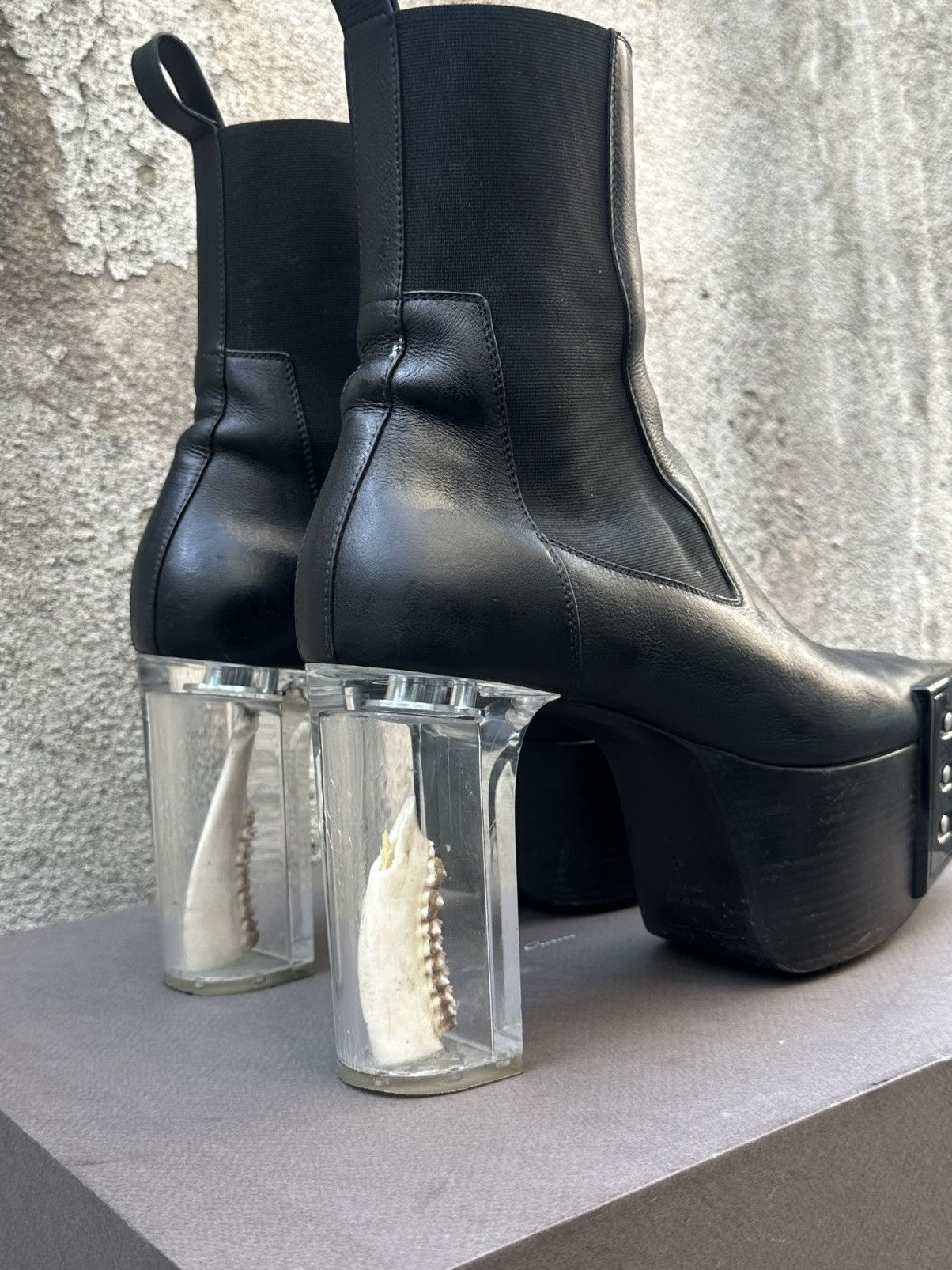 Rick Owens Rick owens fw22 kiss heels with grill customized Size US 11 / EU 44 - 3 Thumbnail