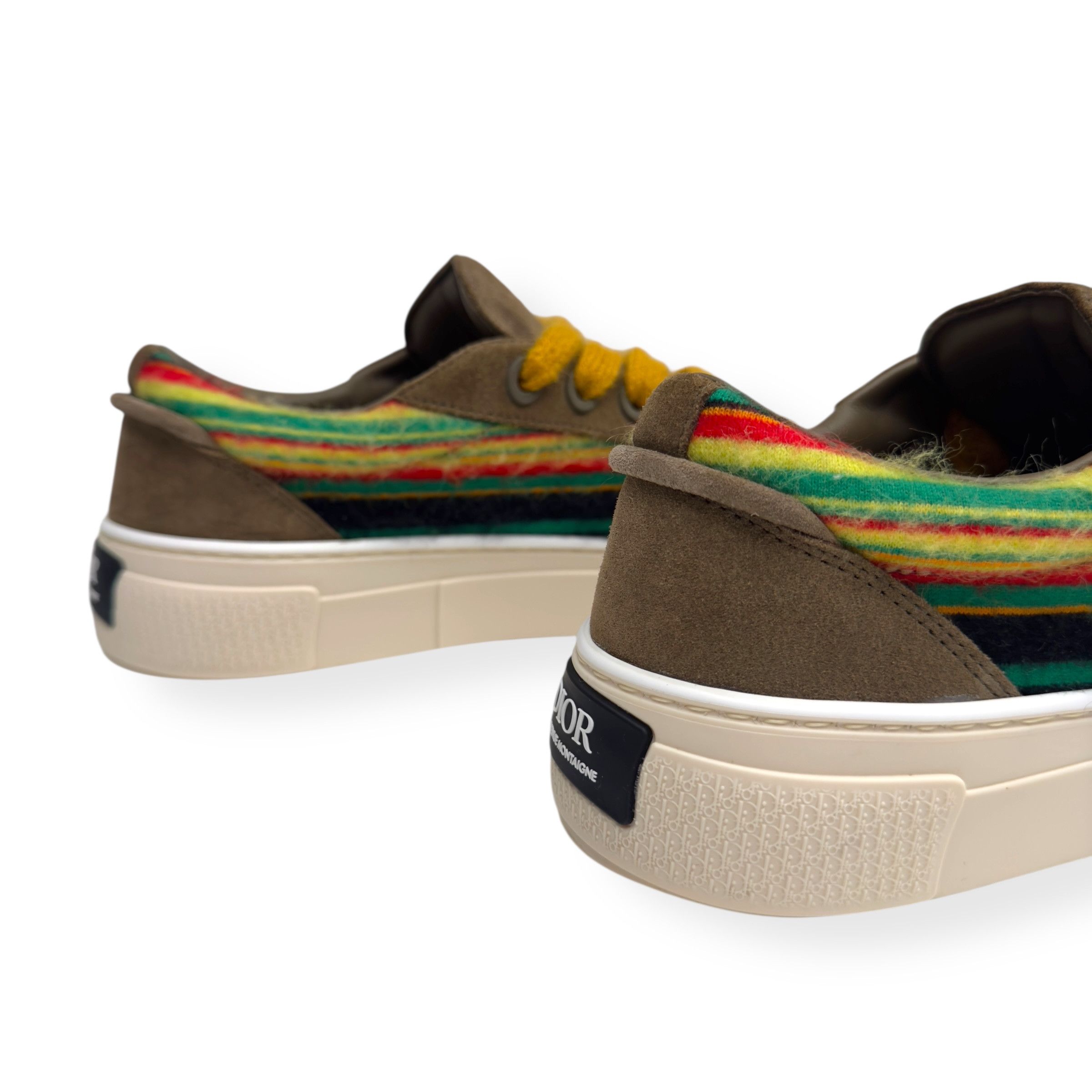 Dior DIOR X DENIM TEARS B33 MOHAIR SNEAKER YELLOW 42 / UK8 Size US 9 / EU 42 - 9 Thumbnail