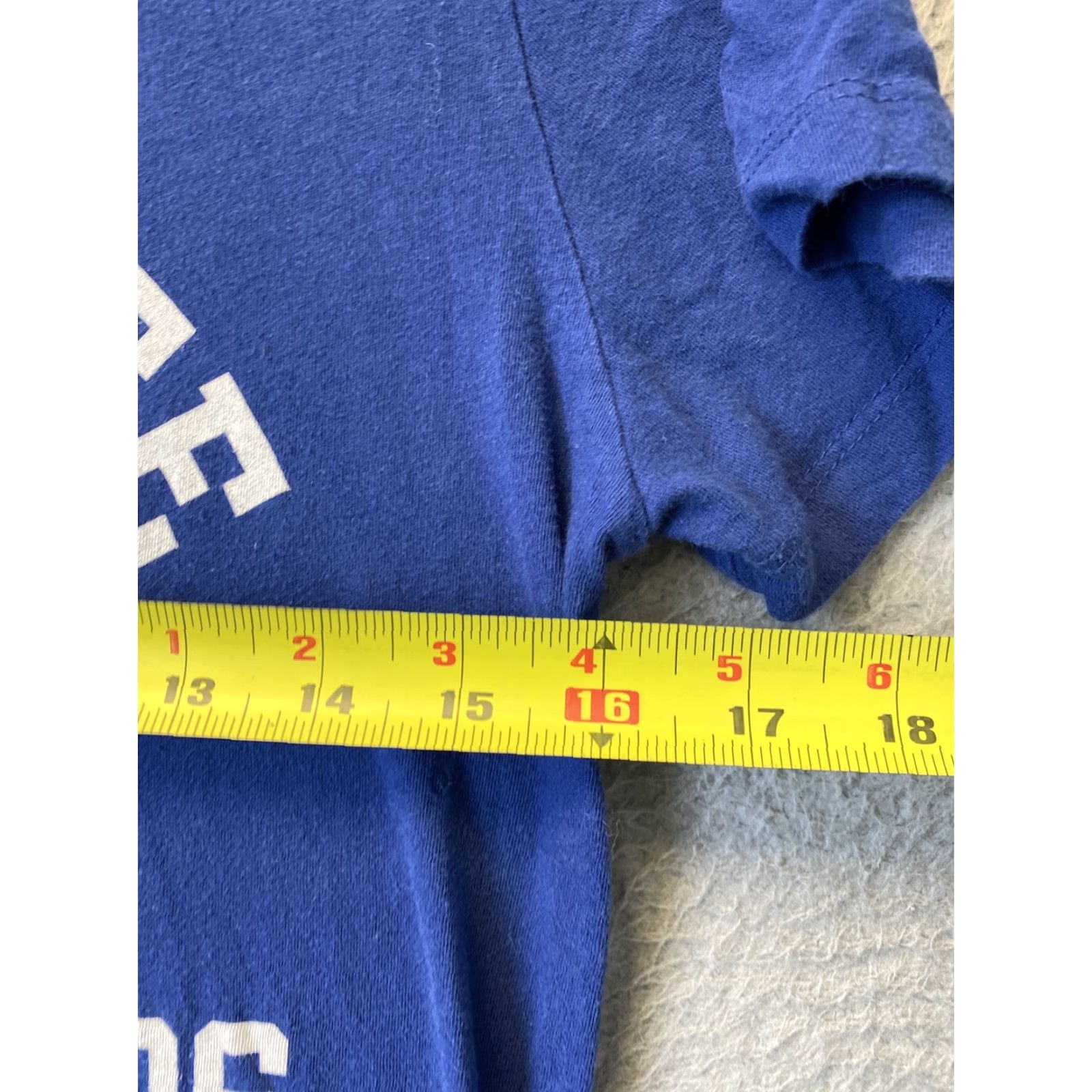 Vintage VINTAGE? (no) Original League Cal State San Marcos T-Shirt Blue Women M Adult Regular Short Sleeve College Tee 47-70 Size M / US 6-8 / IT 42-44 - 5 Thumbnail