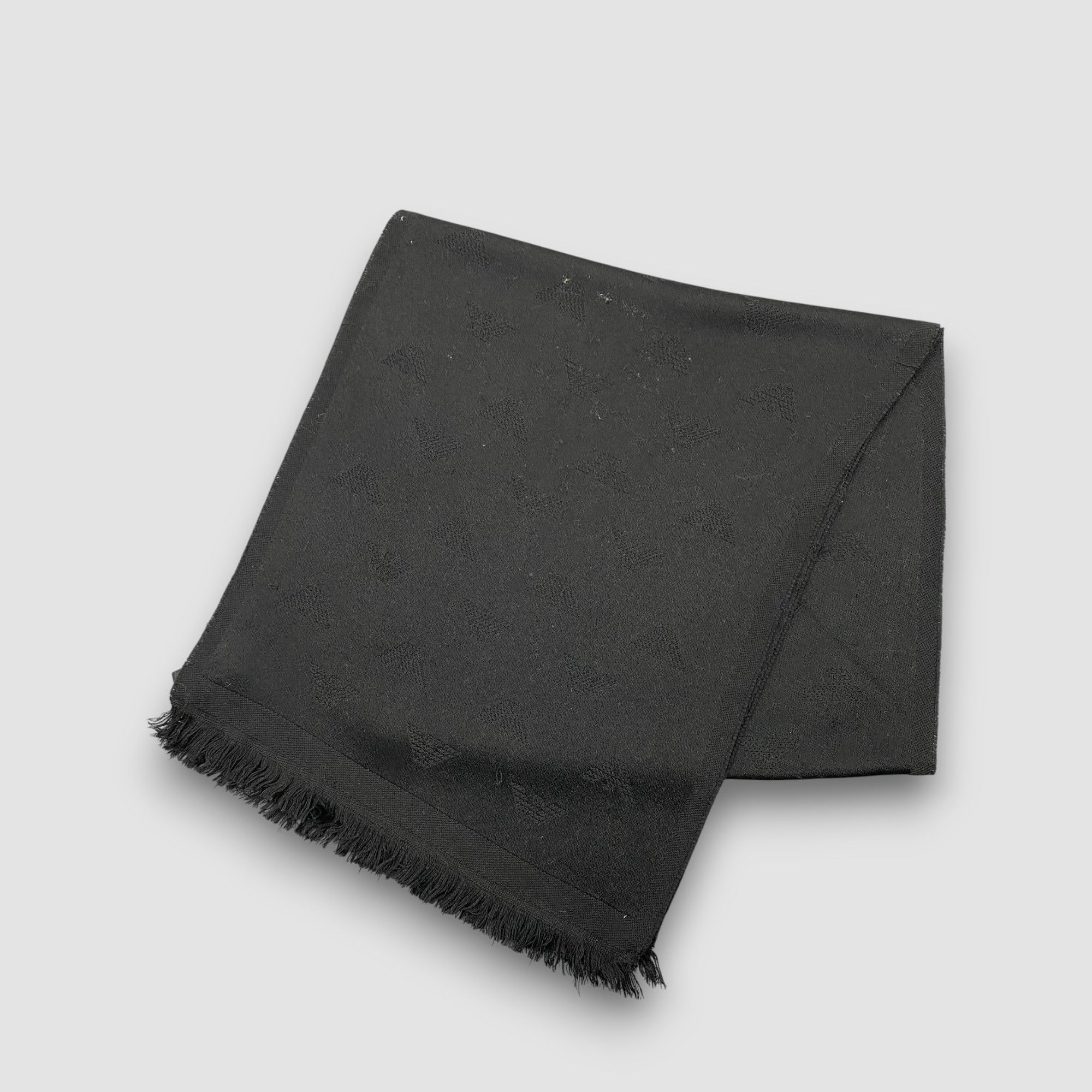 Emporio Armani Vintage Emporio Armani Scarf Muffler Wool Winter Scarves Size ONE SIZE - 3 Thumbnail
