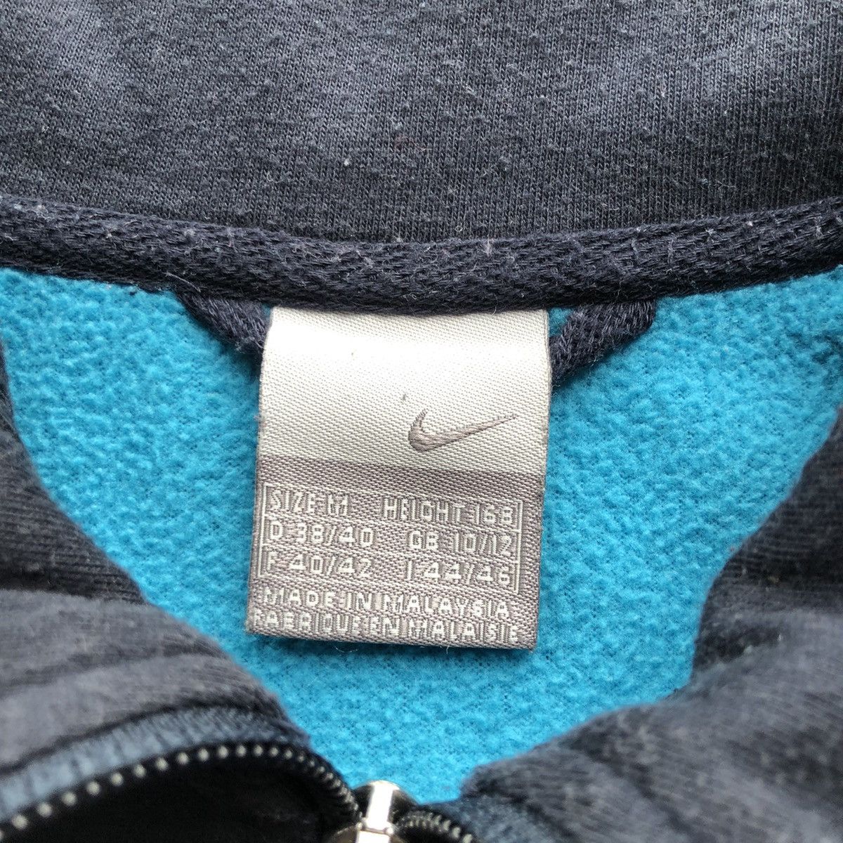 Nike × Vintage Rare Nike TermaFit Vintage Zip Fleece 90s unisex Size M / US 6-8 / IT 42-44 - 4 Thumbnail