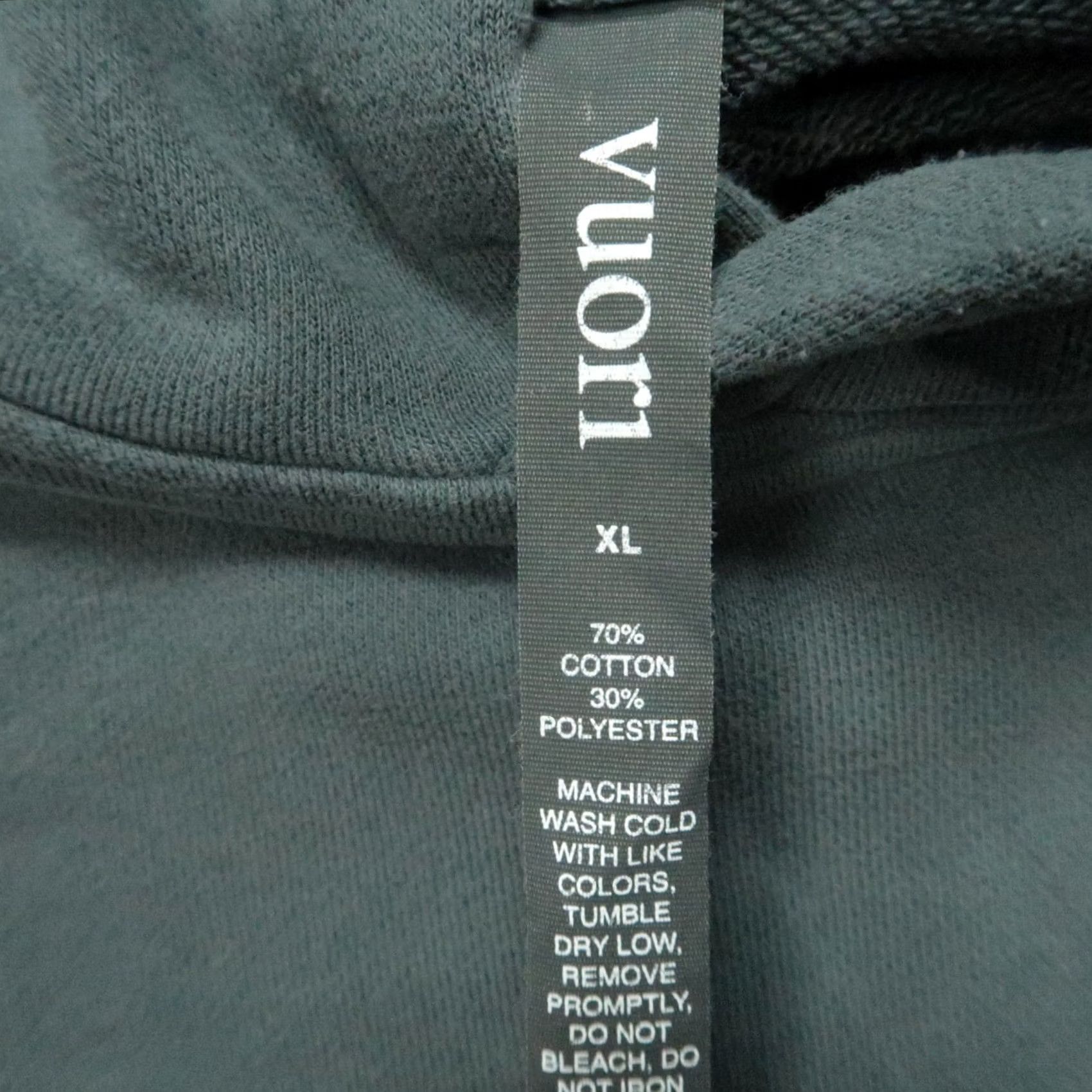Vuori Vuori Hoodie Mens XL Blue Pullover Hooded Pockets Athletic Shirt Style V258 Size US XL / EU 56 / 4 - 3 Thumbnail