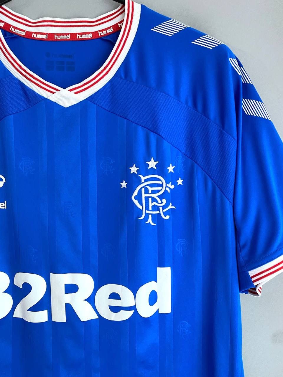 Other FC Glasgow Rangers 2019/20 Home Soccer Jersey #37 ARFIELD, L Size US L / EU 52-54 / 3 - 14 Thumbnail