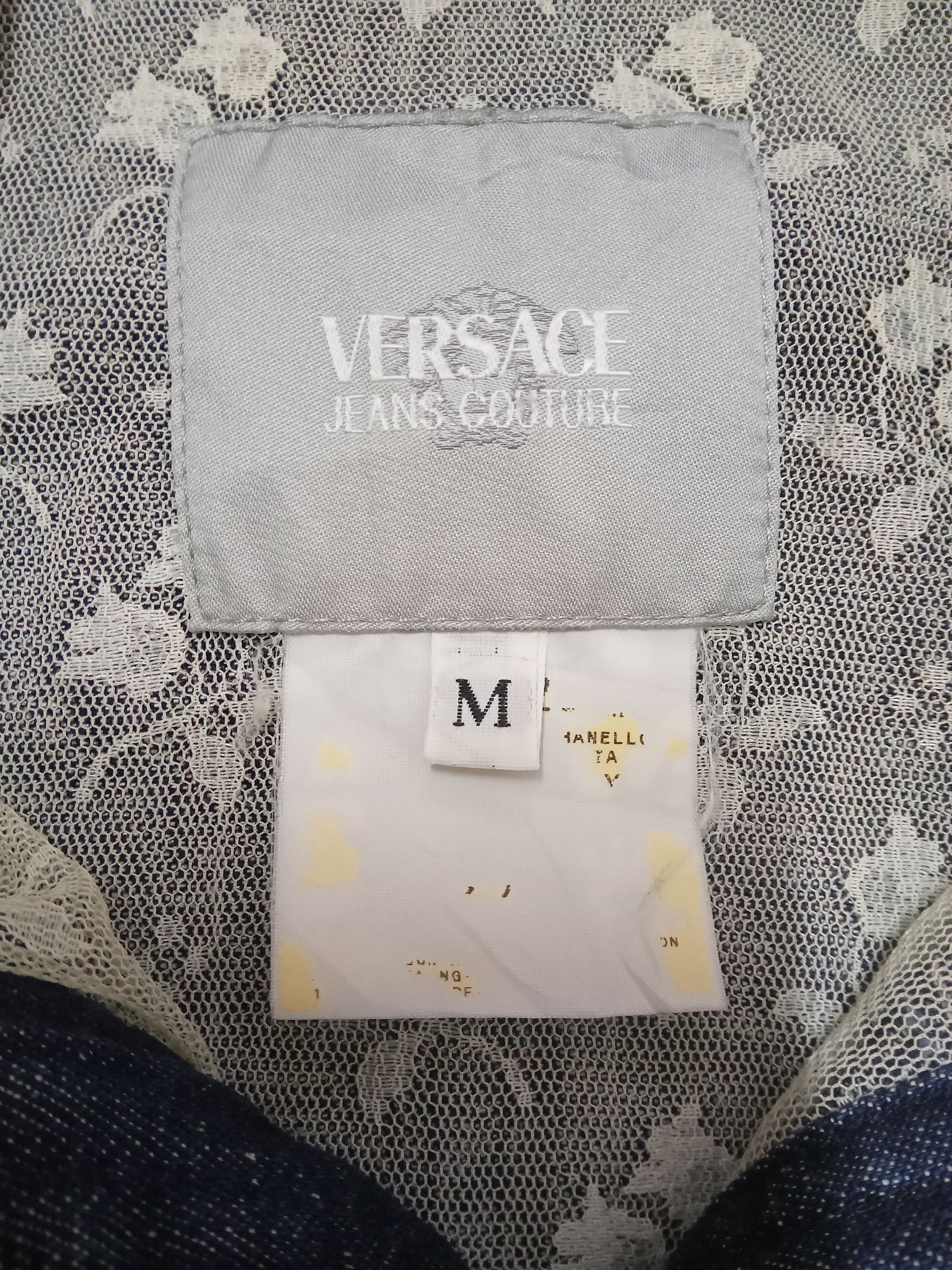 Versace Jeans Couture Versace Jeans Couture Denim Jacket Size M / US 6-8 / IT 42-44 - 3 Thumbnail