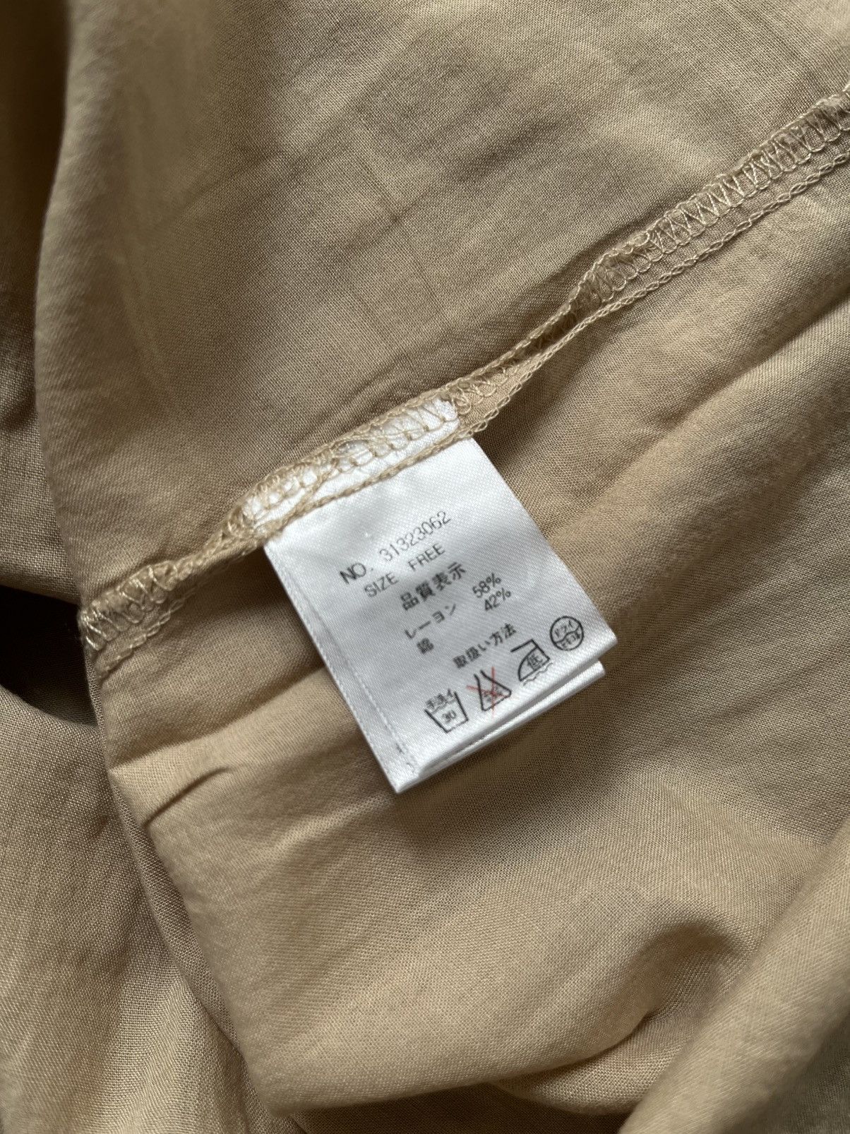 Japanese Brand 2000s Japanese Archive Goa Linen Shirt Size M / US 6-8 / IT 42-44 - 6 Thumbnail