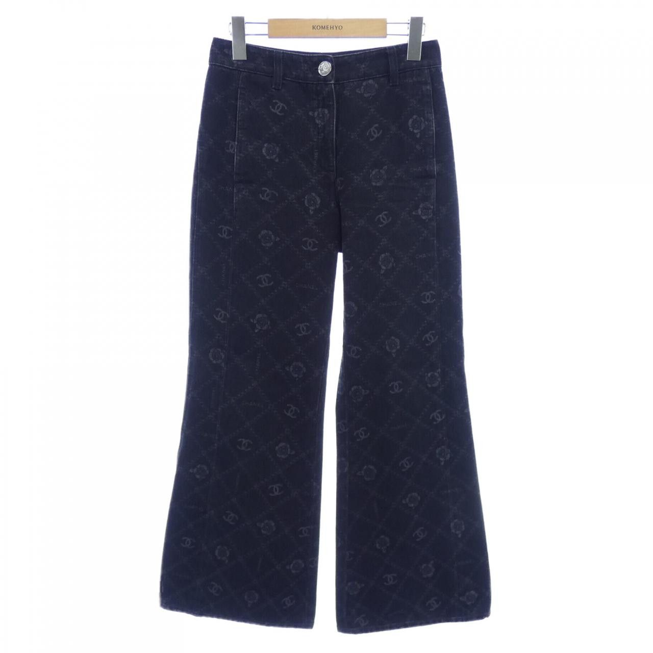 Chanel Chanel Jeans Denim Jeans P75250V66954 DUTY FREE for USA 