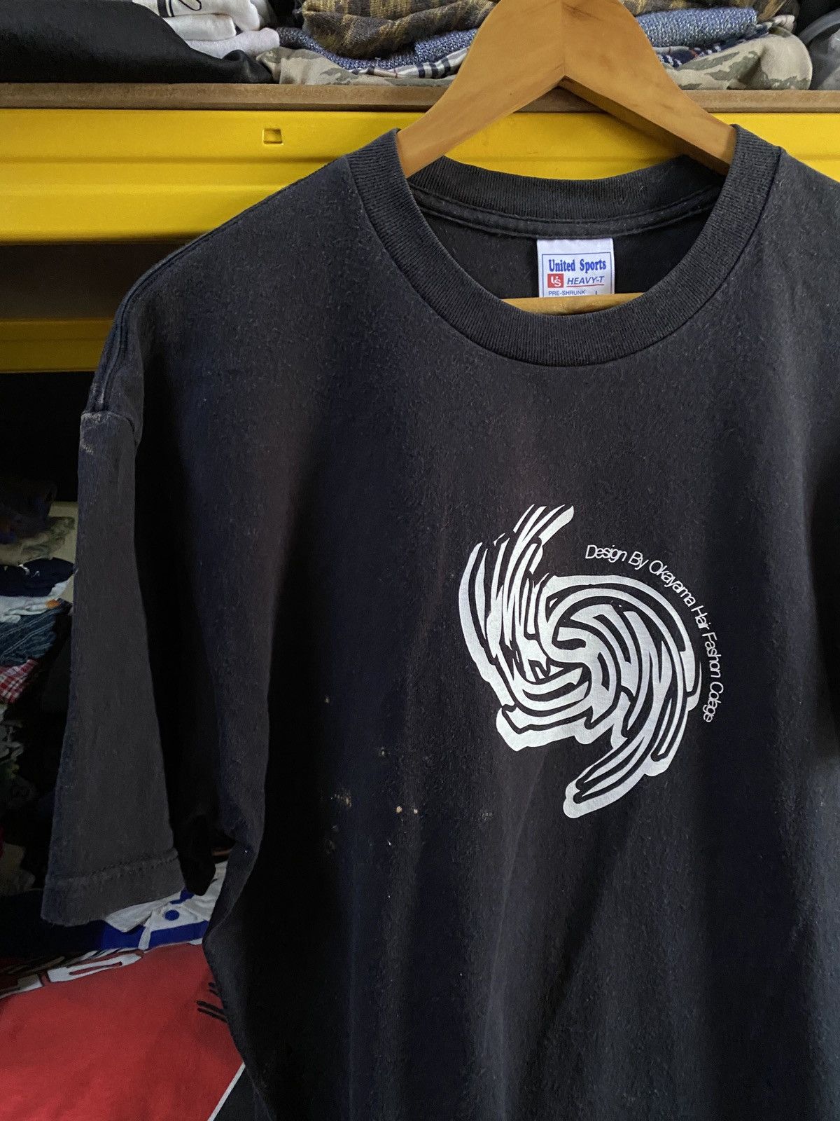 Vintage Vintage 90s Design by Okayama Hair Fashion colage Size US L / EU 52-54 / 3 - 3 Thumbnail