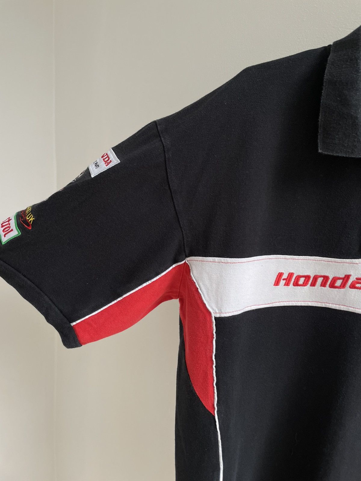 Formula 1 Vintage 90s Honda Racing Polo T Shirt Tee F1 Formula One Size US XXL / EU 58 / 5 - 8 Thumbnail