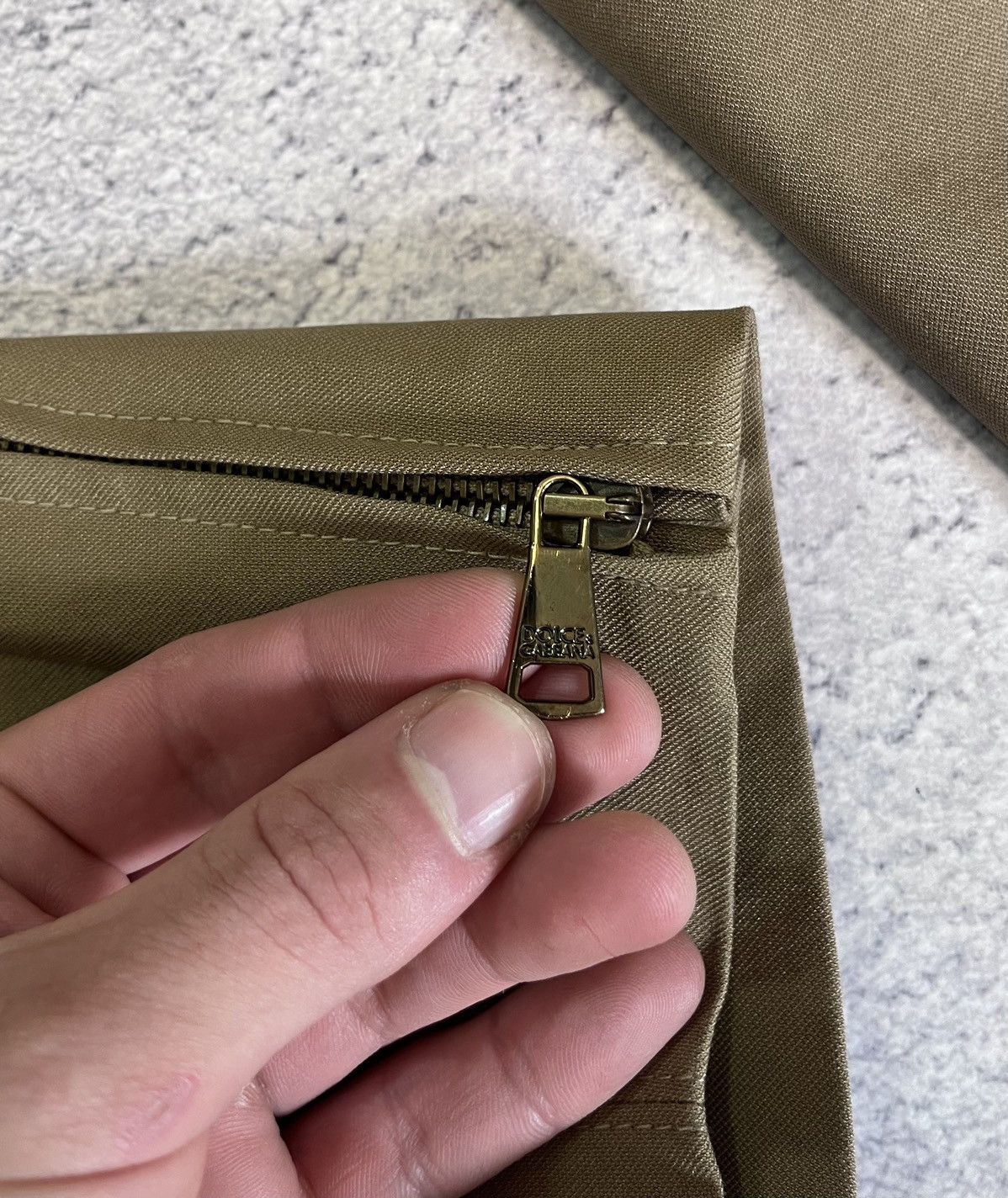 Dolce & Gabbana Dolce & Gabbana Women’s Brown Pants Logo Patch Made in Italy Size 32" / US 10 / IT 46 - 6 Thumbnail