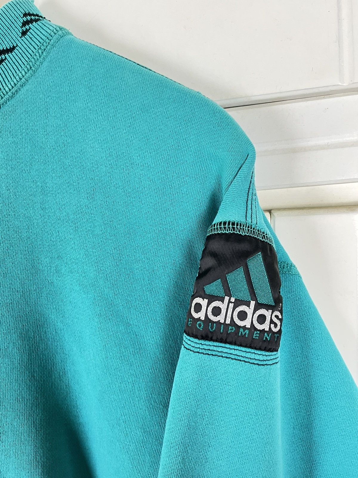 Adidas × Vintage Vintage Adidas Equipment Crewneck Size US M / EU 48-50 / 2 - 5 Thumbnail