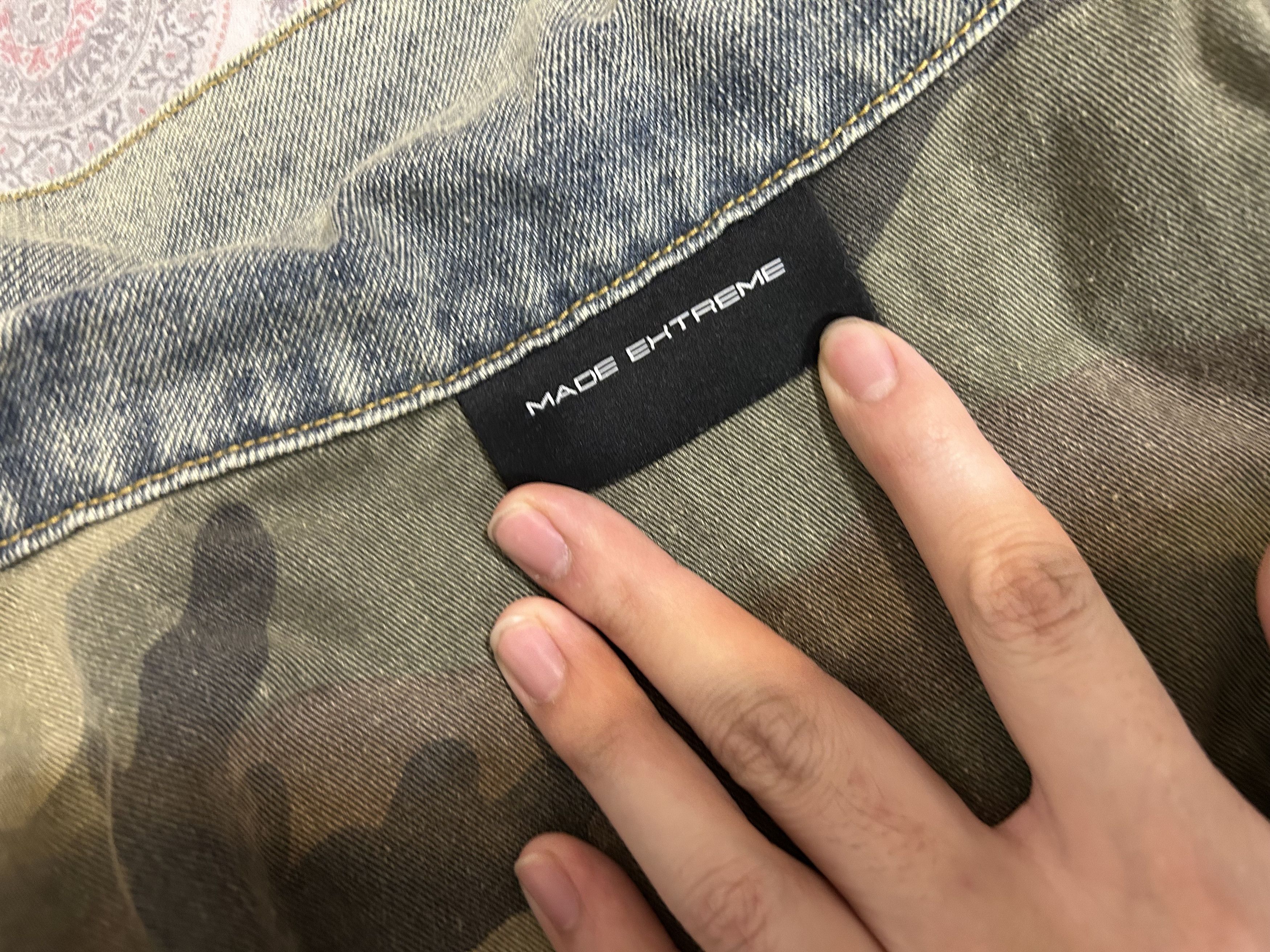 Other O'1WDC 2025 fall collection distressed denim jacket Size US XL / EU 56 / 4 - 3 Thumbnail