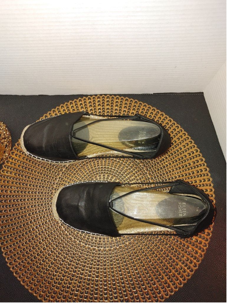 Eileen Fisher Eileen Fisher Leather Espadrilles Size 10 Size US 10 / IT 40 - 2 Thumbnail