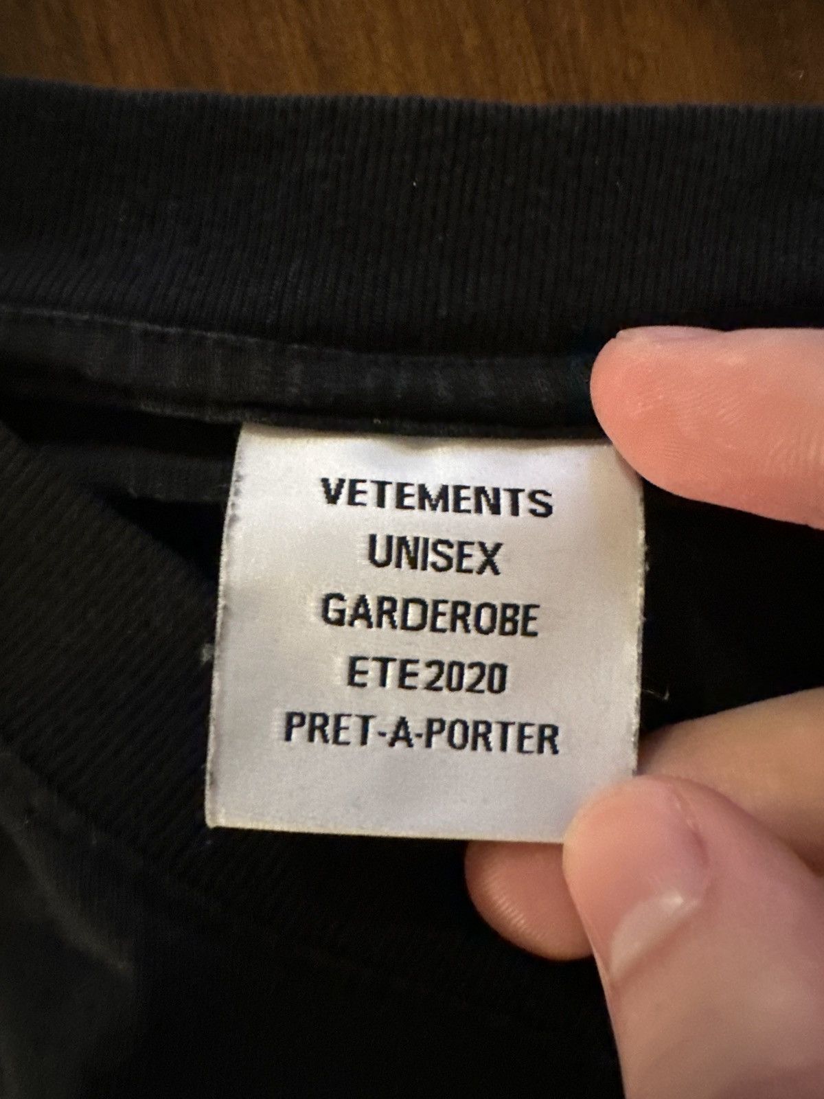 Vetements Vetements oversized Logo T-Shirt Size US M / EU 48-50 / 2 - 6 Thumbnail