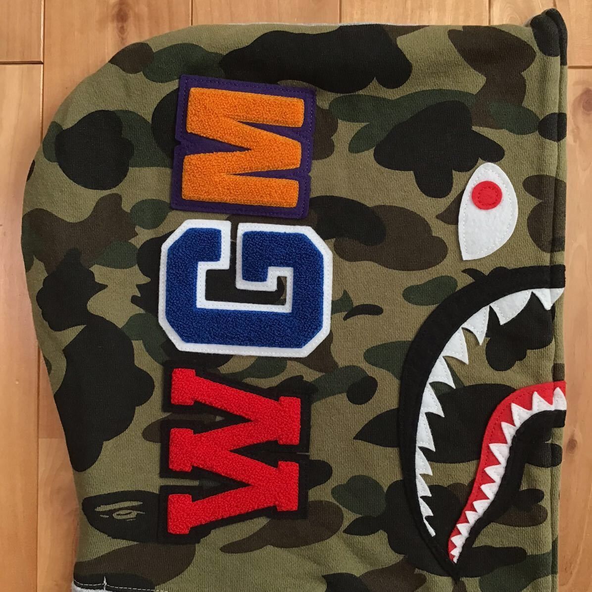 Bape BAPE Crazy face Tiger Shark full zip hoodie a bathing ape Size US L / EU 52-54 / 3 - 4 Thumbnail