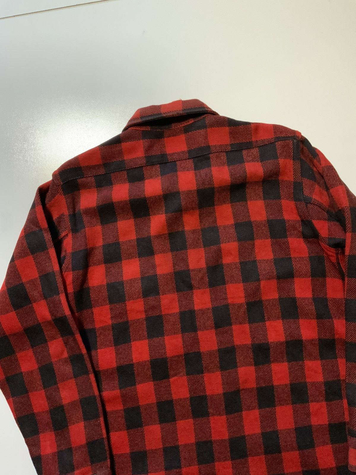 Vintage VTG 40s 50s Buck Skein Joe Buffalo Plaid Wool Flannel Shirt Size US S / EU 44-46 / 1 - 4 Thumbnail