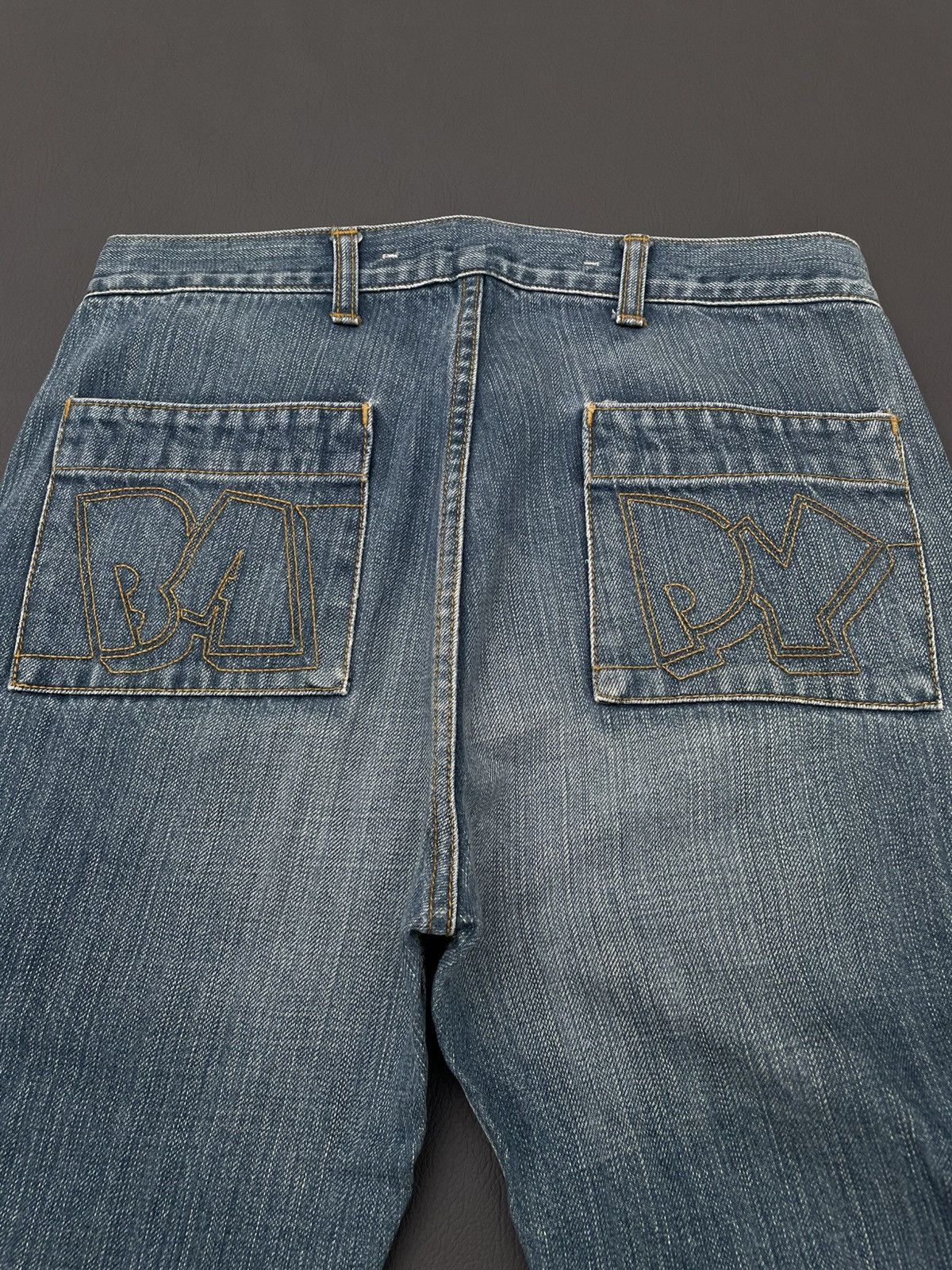 Bape BAPY Denim Women Size 29" - 10 Thumbnail