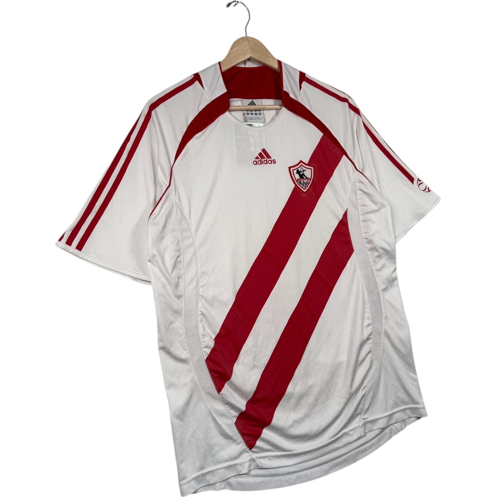 Adidas Vintage Zamalek SC Soccer Jersey L Size US L / EU 52-54 / 3 - 4 Thumbnail