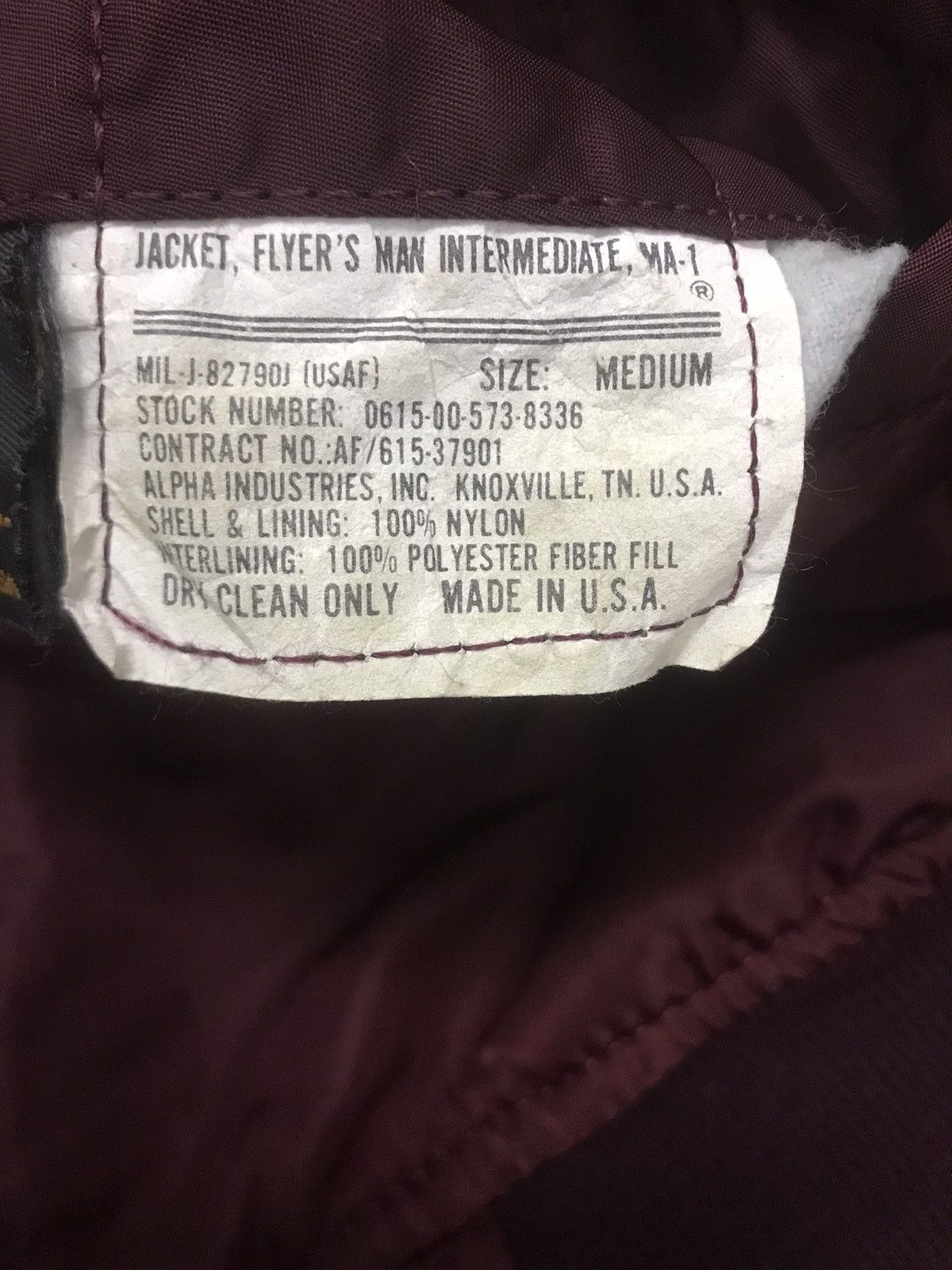 Alpha Industries VINTAGE ALPHA INDUSTRIES BOMBER JACKET REVERSIBLE 80s Size US M / EU 48-50 / 2 - 17 Thumbnail