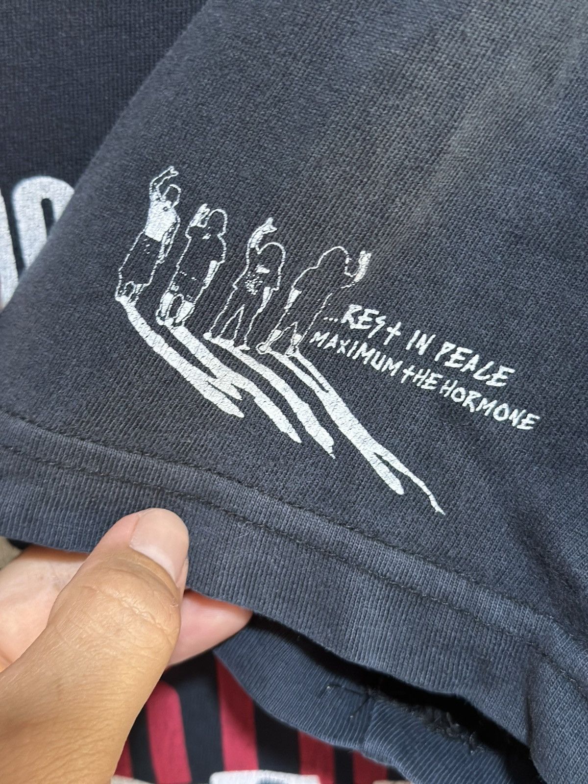 Band Tees Vintage Maximum The Hormone Faded Tee Size US L / EU 52-54 / 3 - 7 Thumbnail