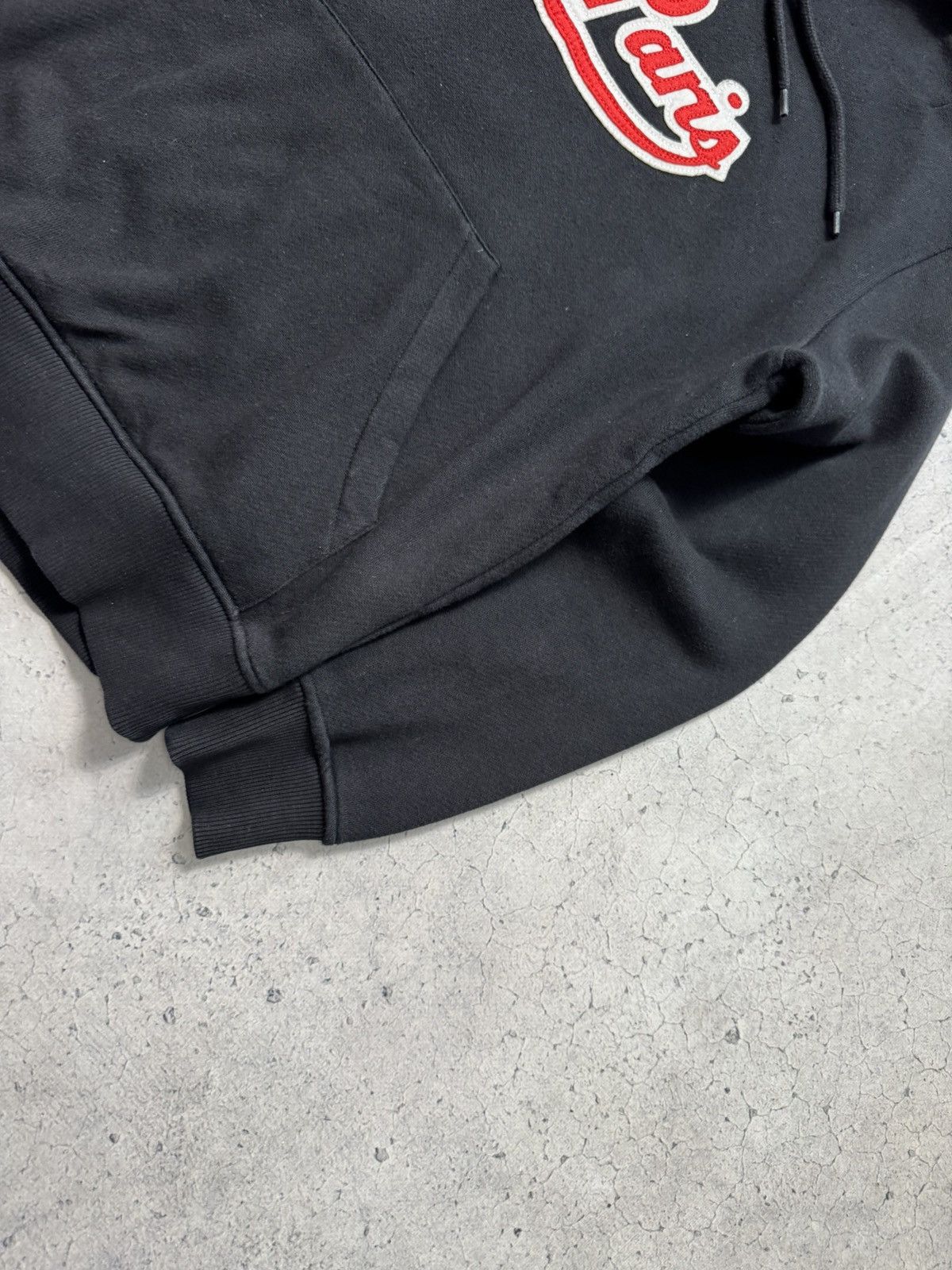 AMI Ami Paris Luxury Big Logo Hoodie Black Size US M / EU 48-50 / 2 - 3 Thumbnail