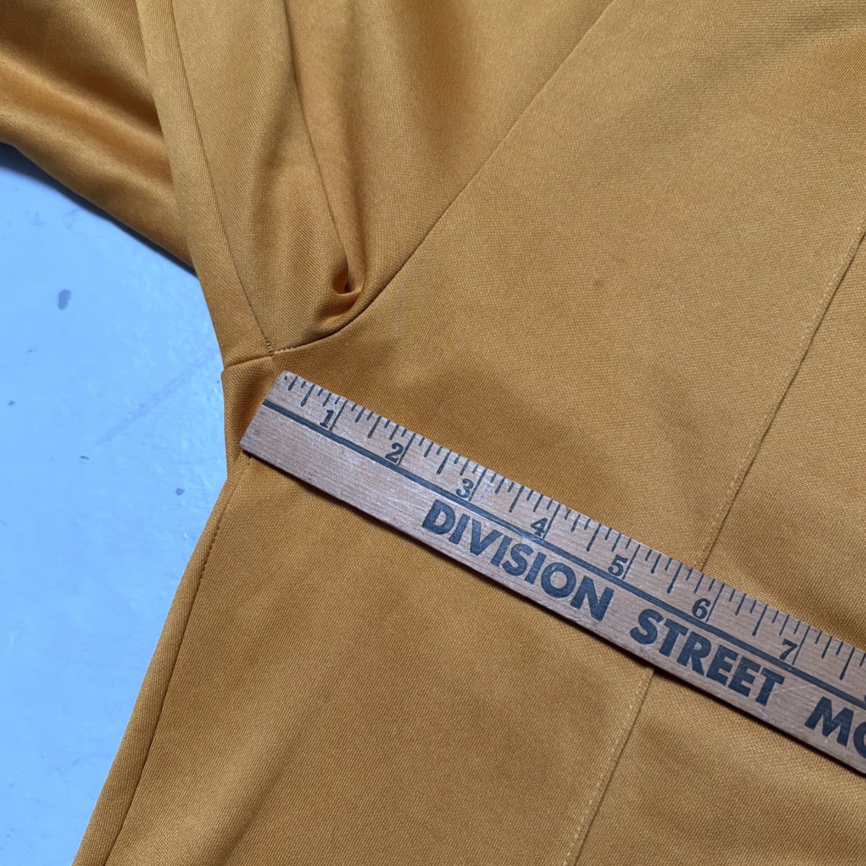 Wales Bonner Wales Bonner Track Pants Plain Brushed Jersey Mustard Size 5 Unisex Adults Pants Mustard 70s 80s Vintage Athleisure Designer Track Mens Womens Size US S / EU 44-46 / 1 - 4 Thumbnail