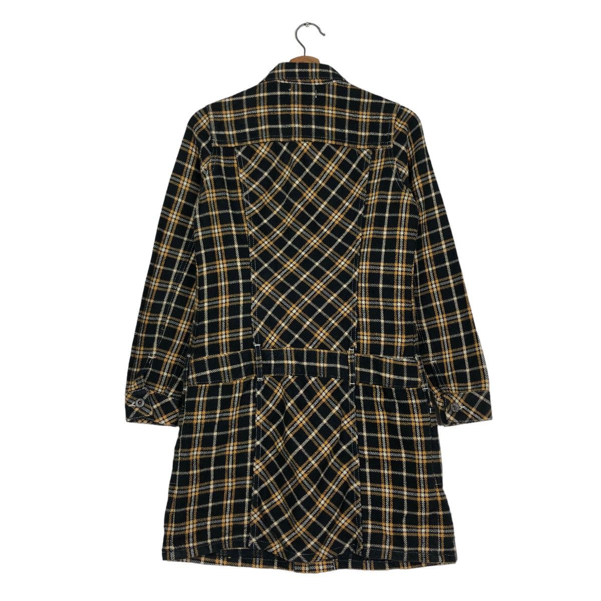Japanese Brand 🔥Vintage Levi’s Red Tab Long Jacket Tartan Design Check Size US M / EU 48-50 / 2 - 8 Thumbnail