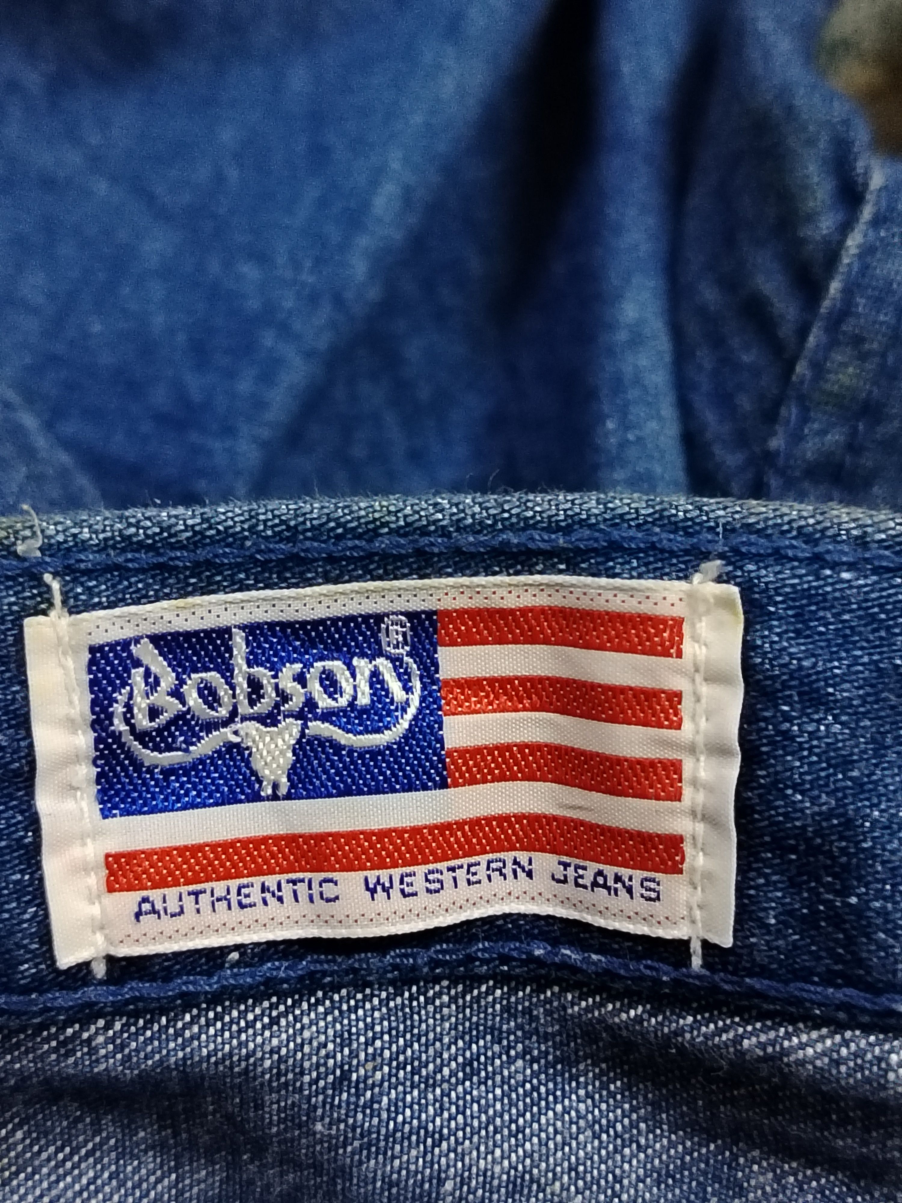 Vintage Vintage Bobson Bell Bottom jeans Size 29" - 7 Thumbnail