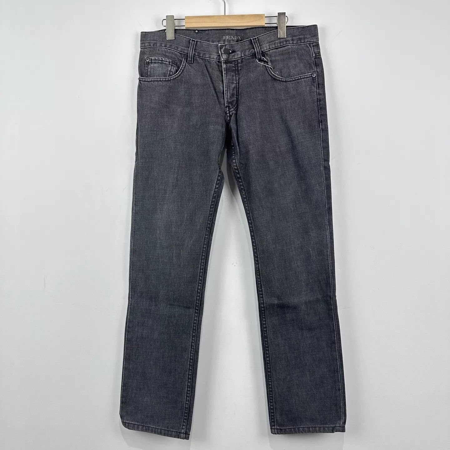 Prada Prada Washed Jeans 34 99 New Size US 34 / EU 50 - 1 Thumbnail