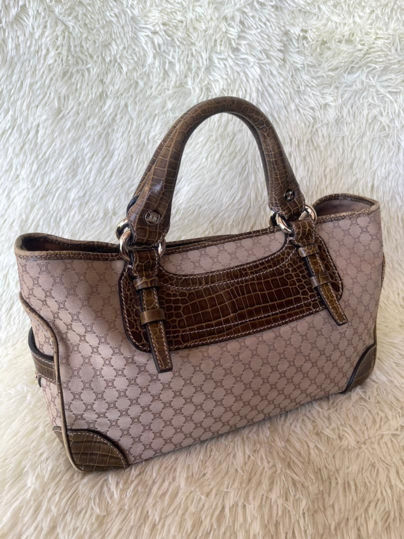 Celine 2008 Celine Macadam Canvas Boogie Handbag Size ONE SIZE - 4 Thumbnail