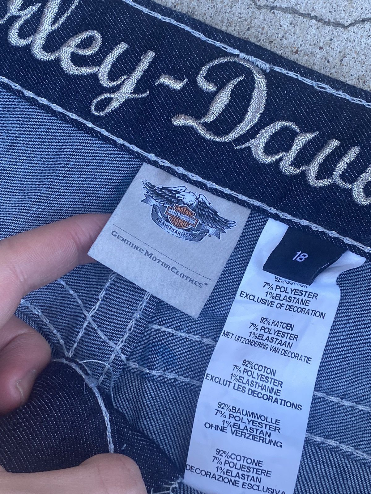 Crazy Baggy Vintage Affliction Jeans