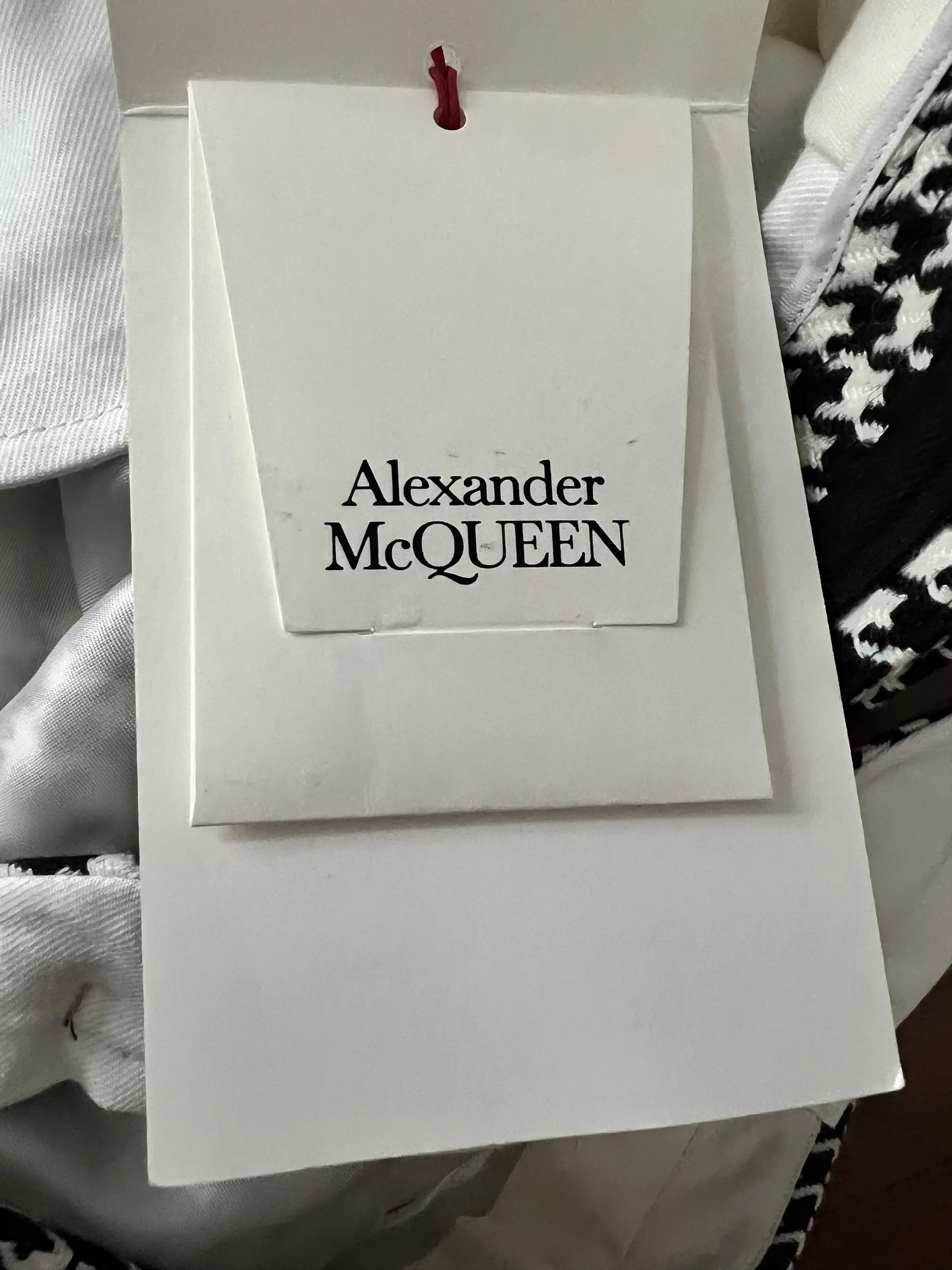 Alexander McQueen BNWT Beautiful Pied De Poule Trousers Size US 32 / EU 48 - 16 Thumbnail