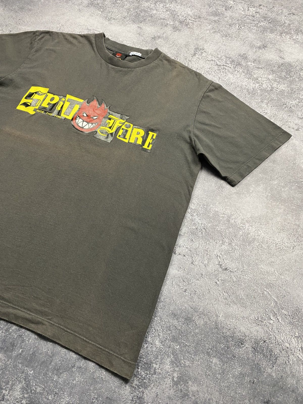 Spitfire Vintage Spitfire Skateboards T-Shirt Rare Spellout Logo Tee Size US L / EU 52-54 / 3 - 5 Thumbnail