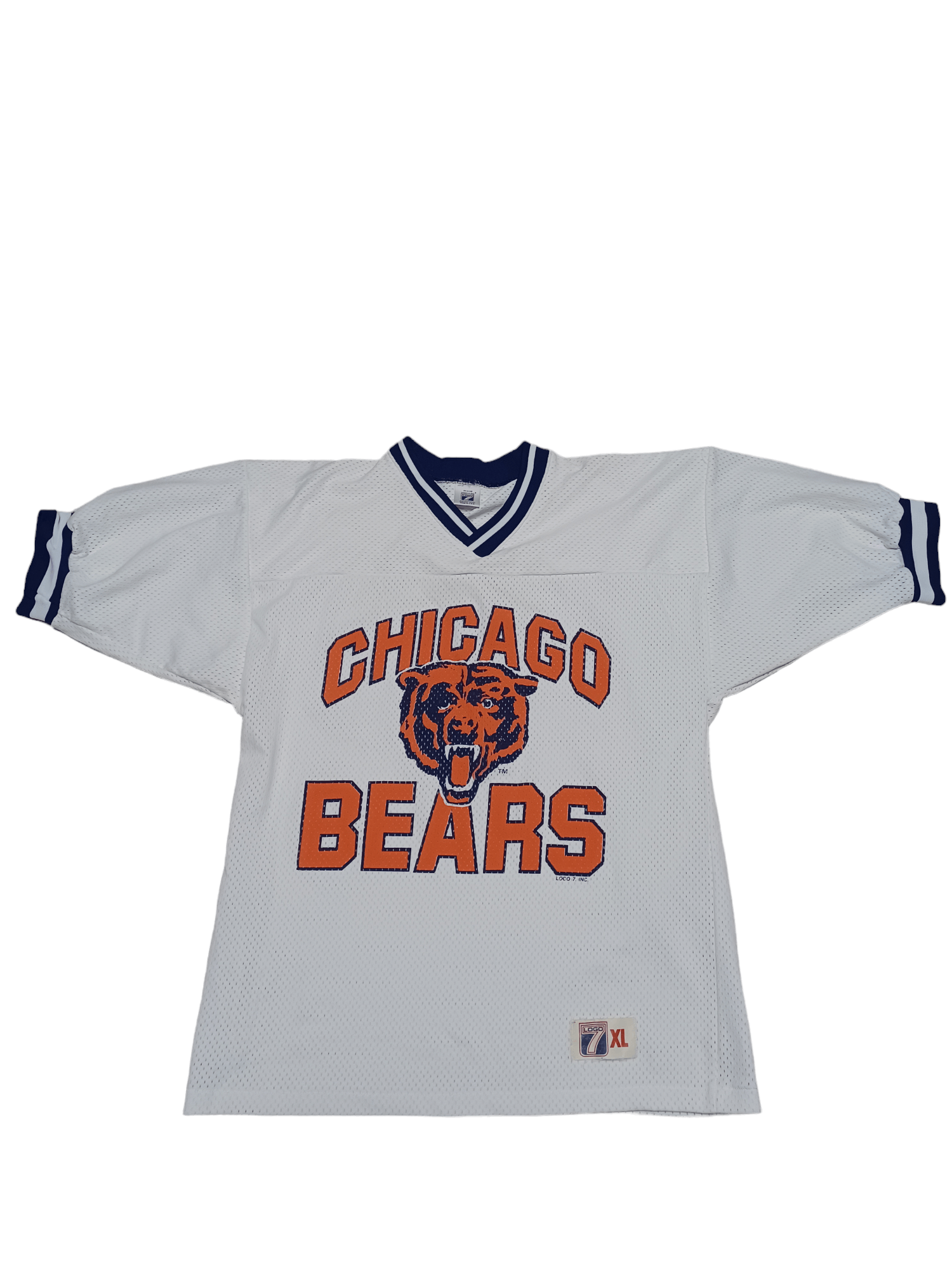 Logo 7 CHICAGO BEARS LOGO 7 MADE IN USA BEAR NFL VINTAGE JERSEY Size US XL / EU 56 / 4 - 1 Thumbnail