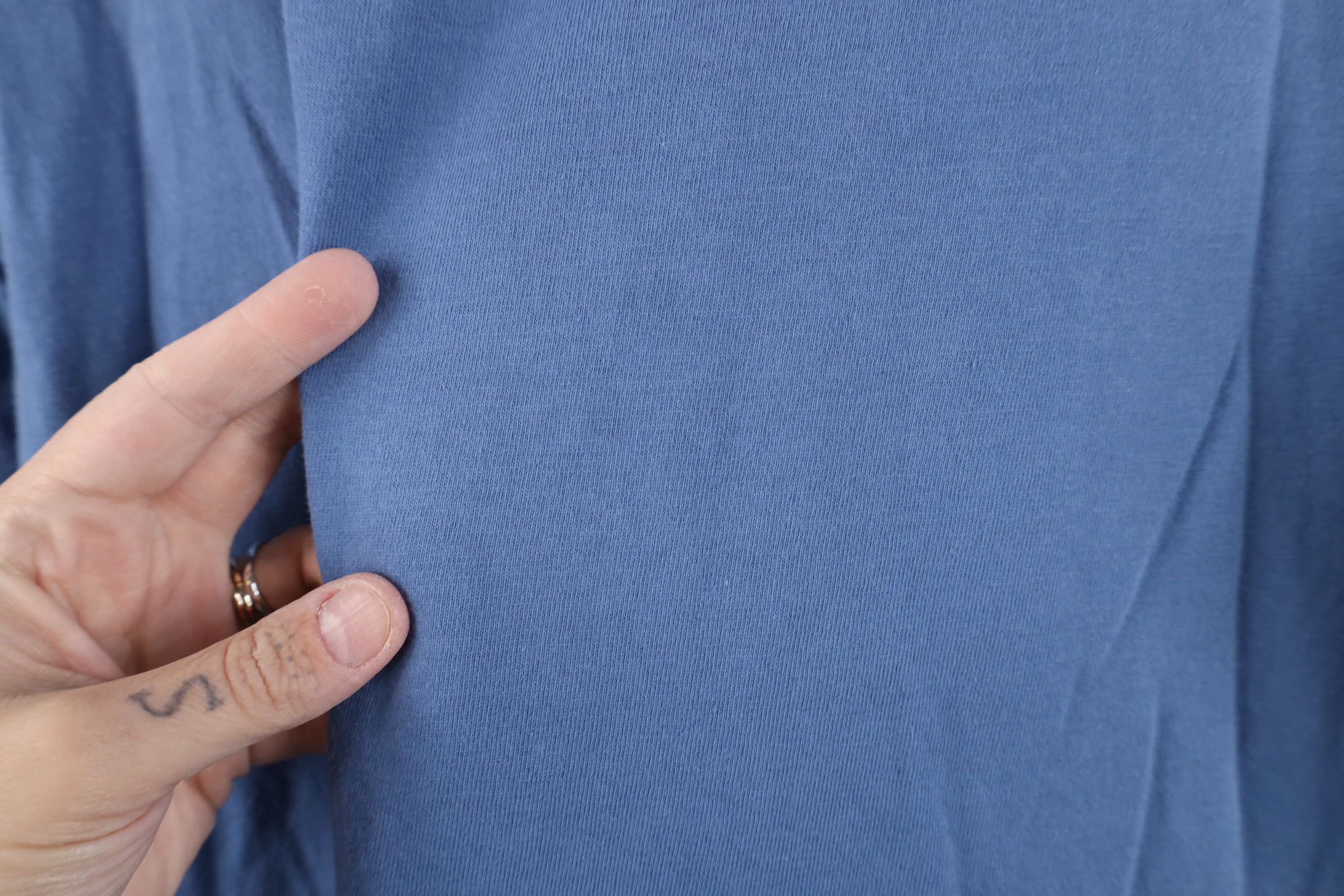 Life is Good Life Is Good Sloth Couch Short Sleeve T-Shirt Blue Cotton Size S / US 4 / IT 40 - 11 Thumbnail