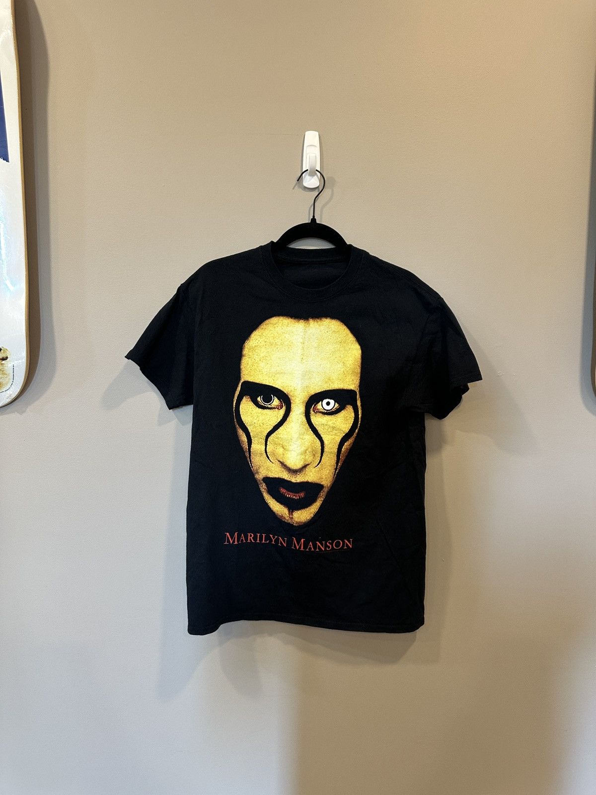 Vintage Vintage Marilyn Manson Black Tee Size US M / EU 48-50 / 2 - 1 Thumbnail