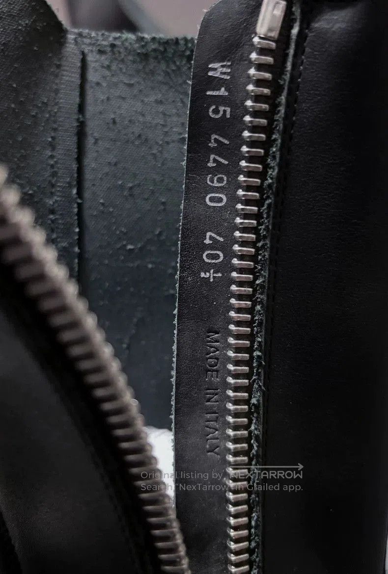 Rick Owens Rick Owens Ro Main Line Leather Long Tongue Chuck Taylor Bo Size US 7.5 / EU 40-41 - 9 Thumbnail
