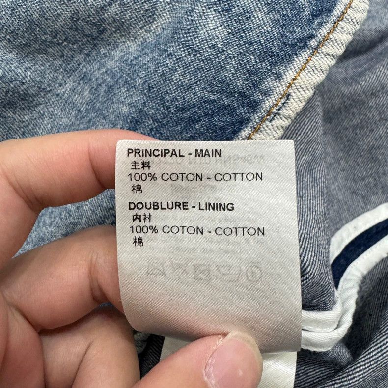 Louis Vuitton louis vuitton washed denim shirt-2508 Size US XXL / EU 58 / 5 - 5 Thumbnail