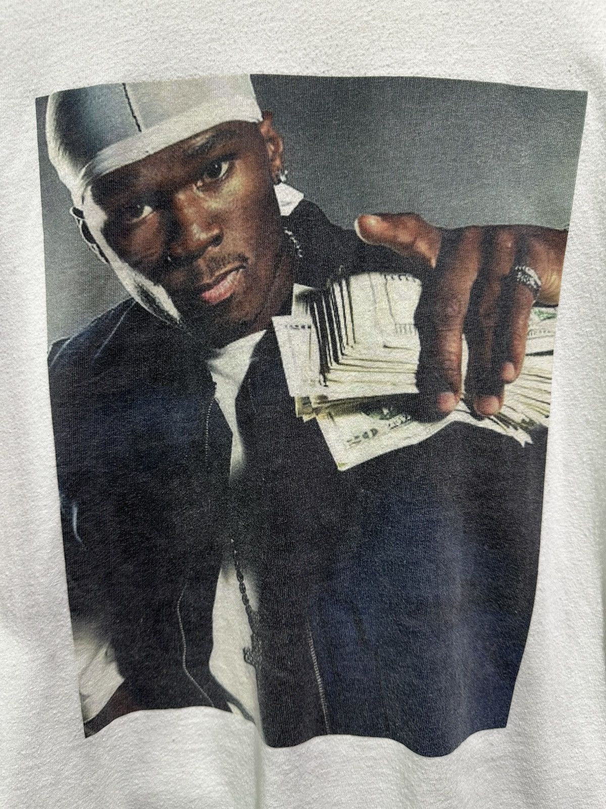 Rap Tees vintage 50 cent photo tee Size US L / EU 52-54 / 3 - 3 Thumbnail