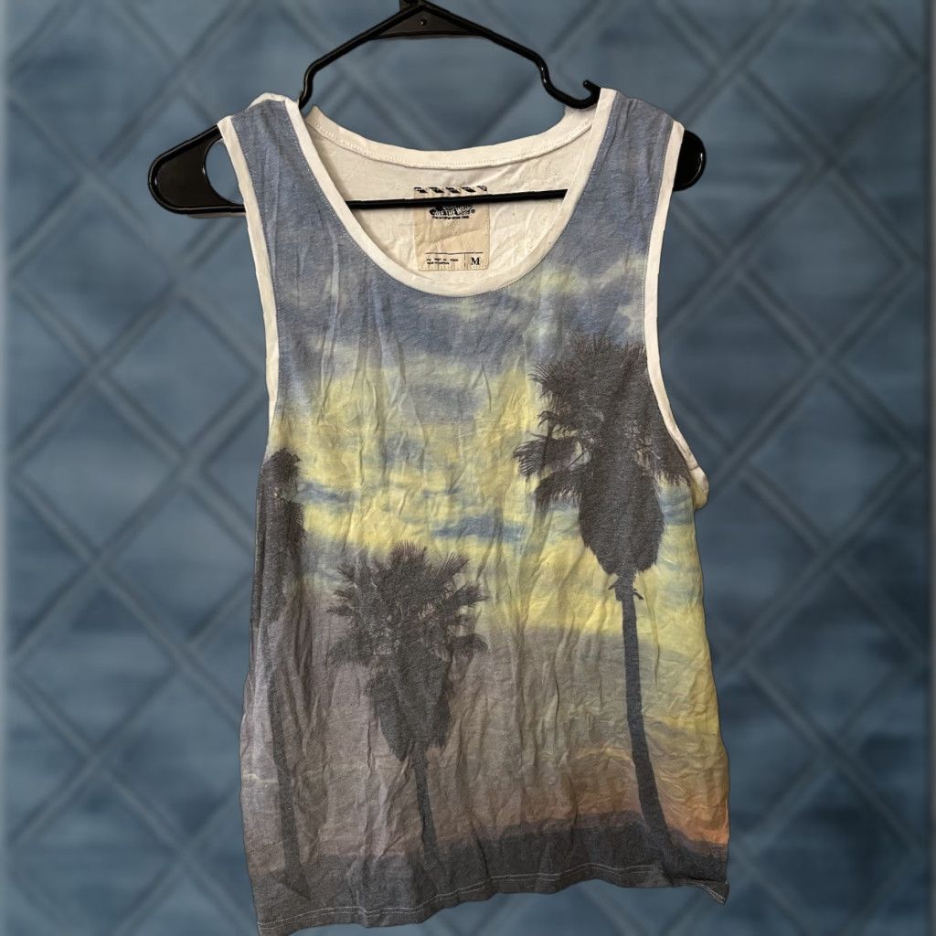 Vans Men's Vans Off the Wall Graphic Logo Tank Top Medium Multicolor Size US M / EU 48-50 / 2 - 1 Thumbnail