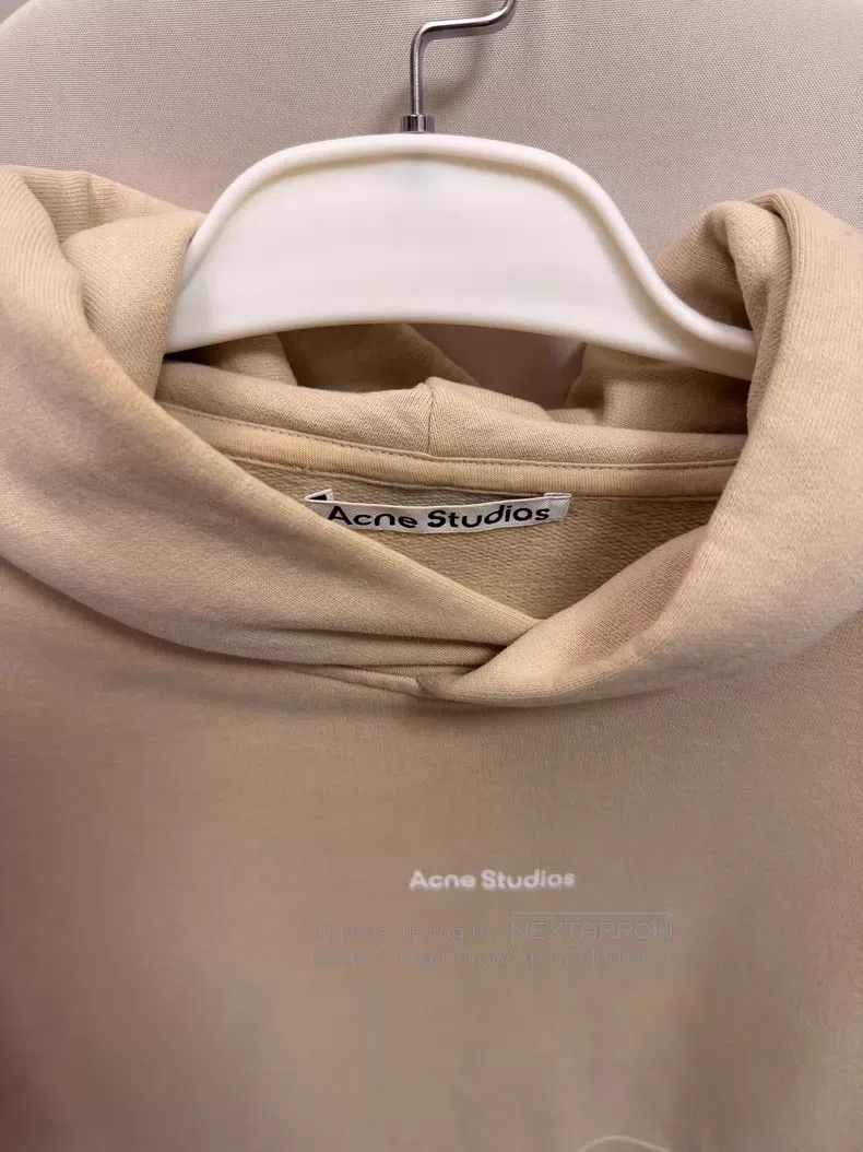Acne Studios Acne Studios Beige hooded sweatshirt men's Size US S / EU 44-46 / 1 - 2 Thumbnail