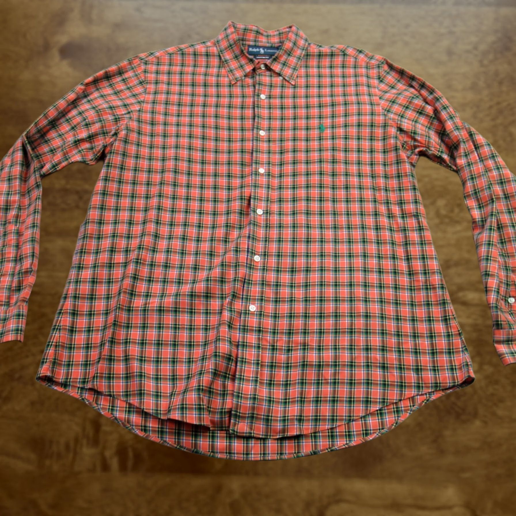 Polo Ralph Lauren Ralph Lauren Shirt Mens XL Long Sleeve Button Front Plaid Shirt Button-Up Classic Casual Mens XL Plaid Ralph Lauren Size US XL / EU 56 / 4 - 1 Thumbnail
