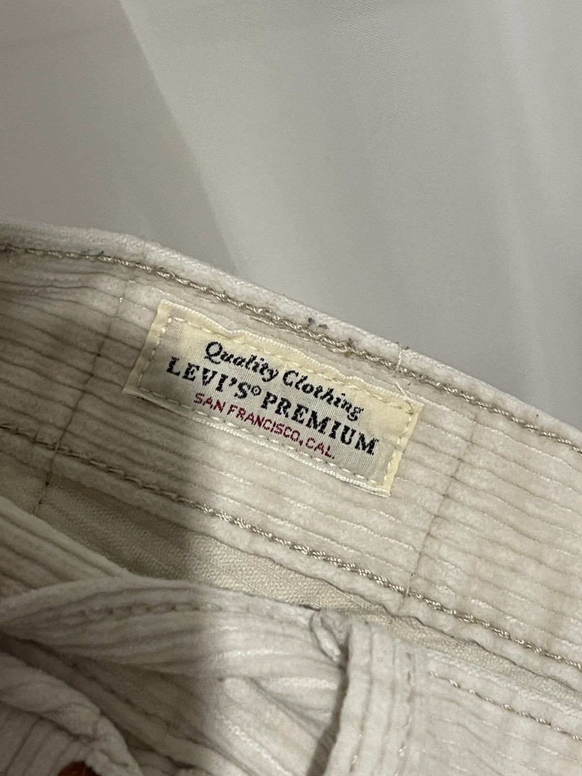 Levi's Levi’s premium corduroy pants rib cage straight W25 Size 25" / US 0 / IT 36 - 18 Thumbnail