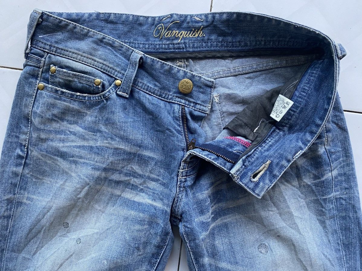 Vanquish Vanquish Painted Flare Jeans Size 32" / US 10 / IT 46 - 9 Thumbnail