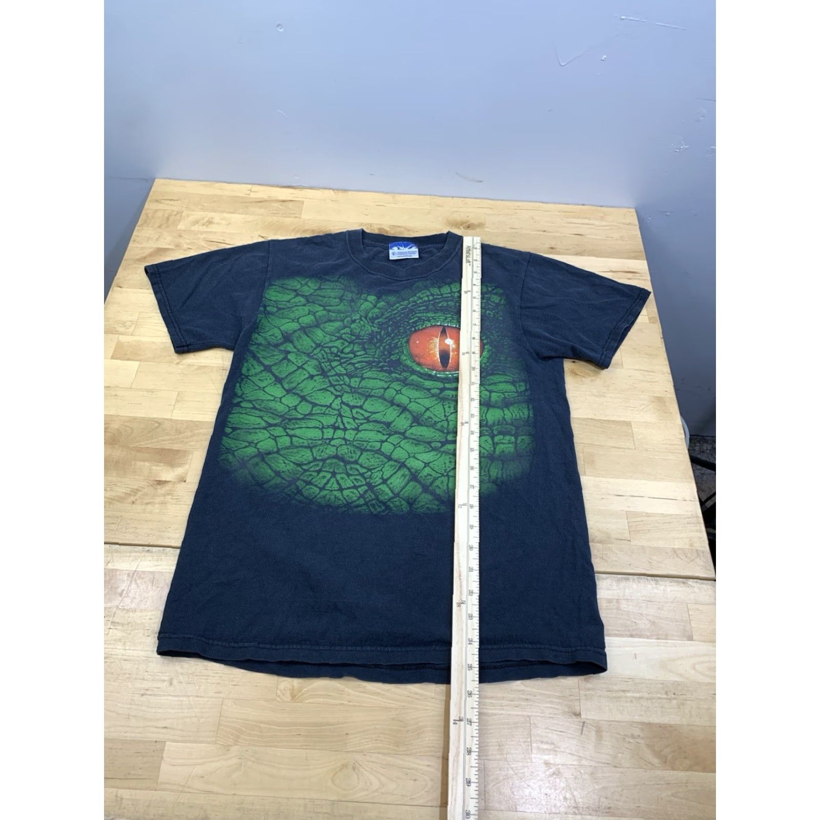 Vintage American Museum and Natural History Shirt Mens S Black Reptile Eye Size US S / EU 44-46 / 1 - 5 Thumbnail