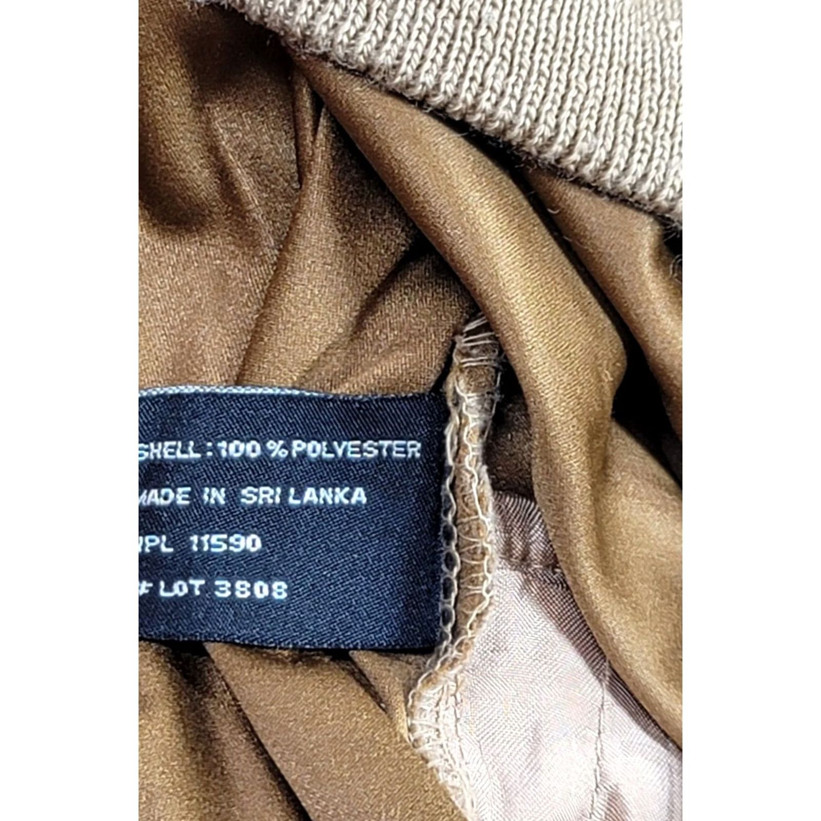 Weatherproof Weatherproof Mens Pullover Jacket 1/4 Snap Faux Suede Brown L Bomber Style Jacket Mens Size US L / EU 52-54 / 3 - 7 Thumbnail