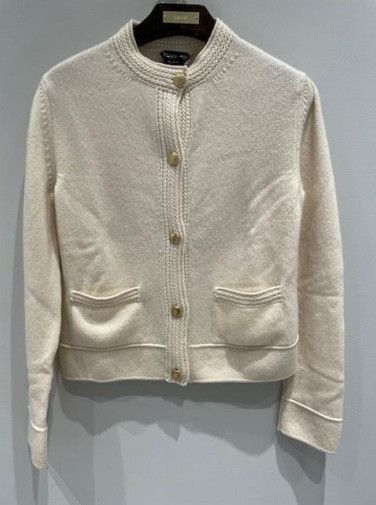 Tom Ford o1w1db10525 CAK348 Cashmere Cardigan in White Size M / US 6-8 / IT 42-44 - 1 Preview