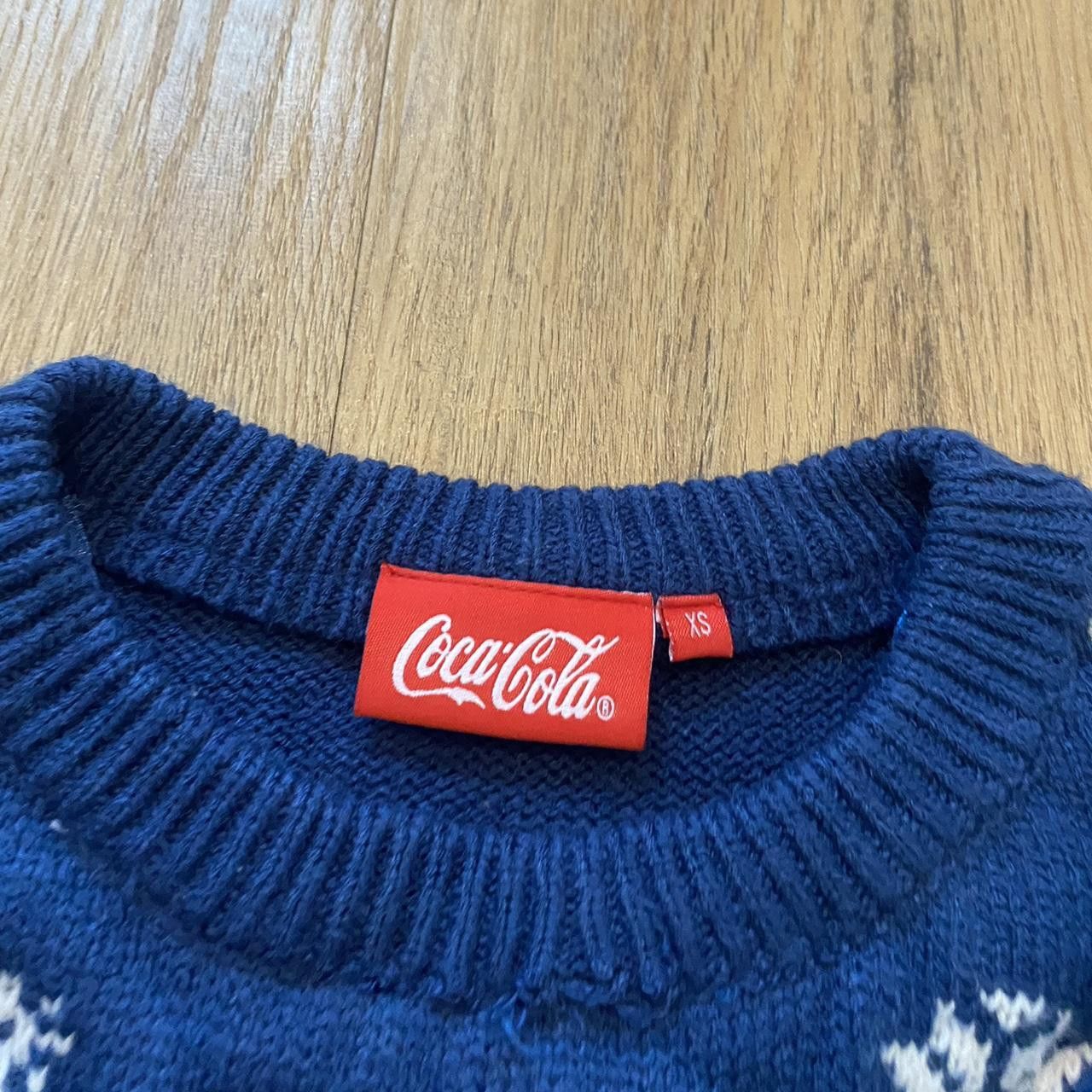 Coca Cola Coca-Cola blue and white Christmas sweater Size US XS / EU 42 / 0 - 4 Thumbnail