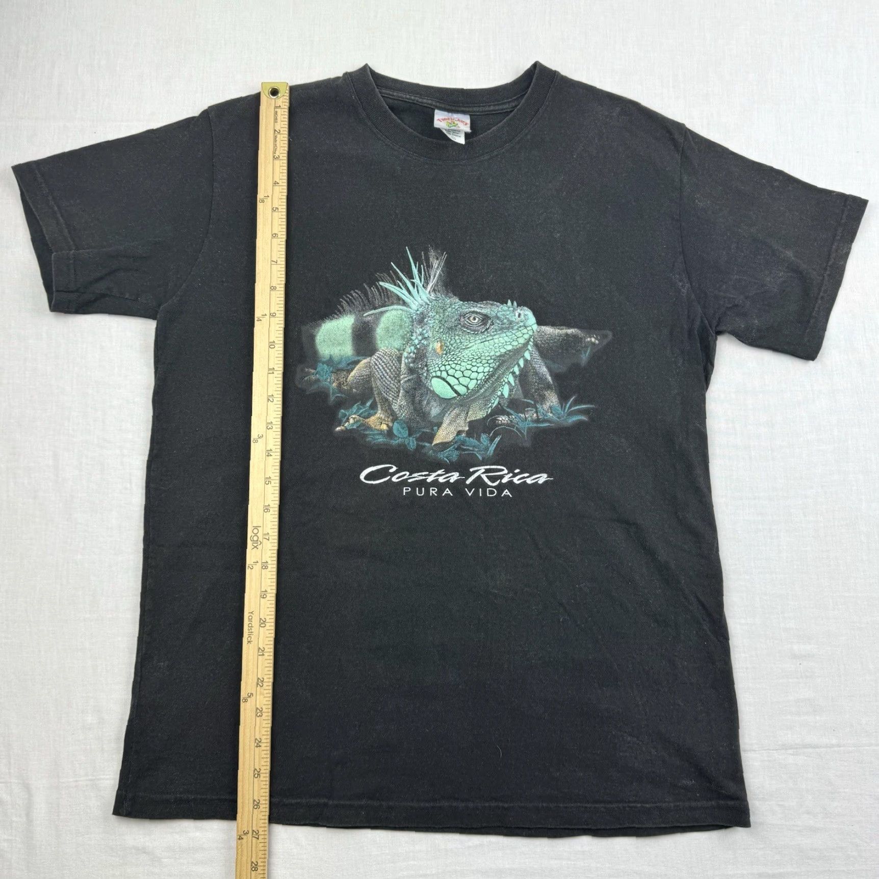 Vintage Vintage Costa Rica Shirt Adult Medium Black Iguana Animal Nature Tropical USA Size US M / EU 48-50 / 2 - 6 Thumbnail